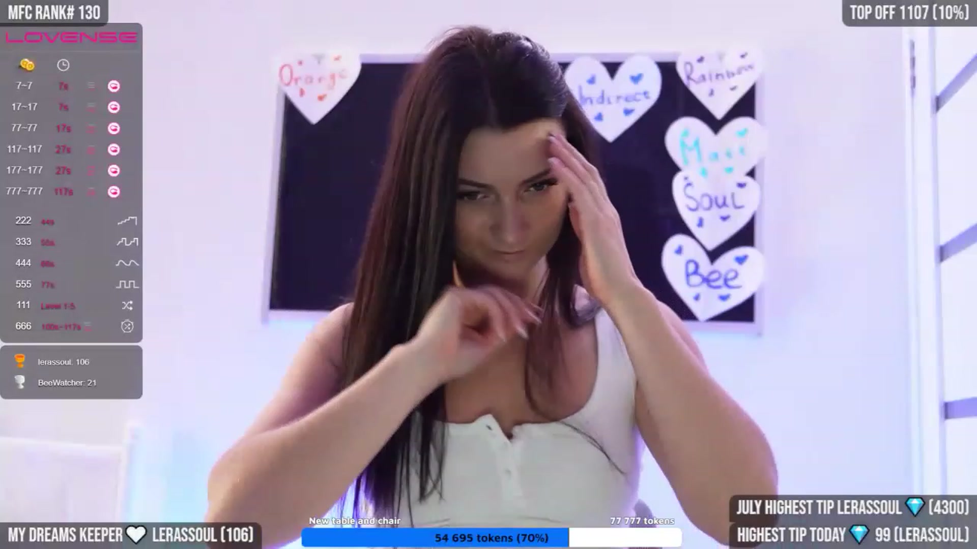 Gallery image thumbnail from TighttAss's myfreecams stream on, 07/11/2023, 04:52 image 6 of 20