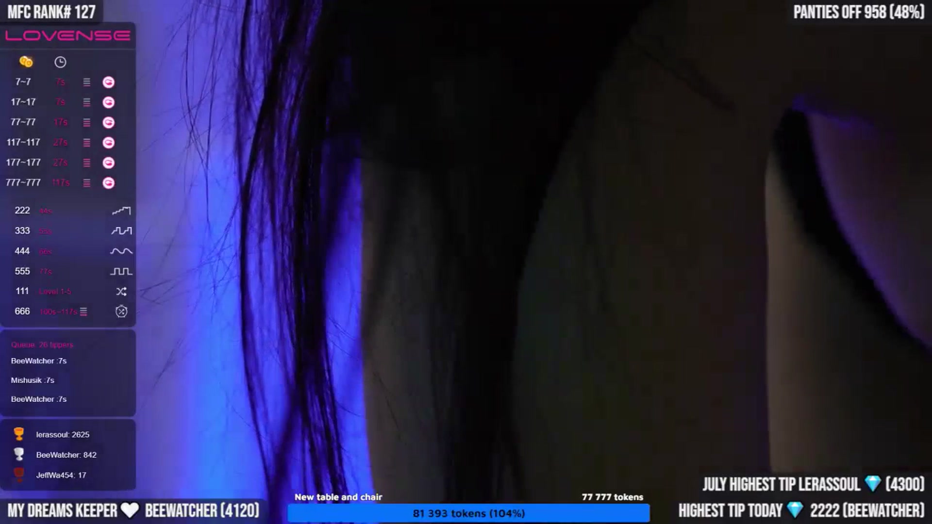 Gallery image thumbnail from TighttAss's myfreecams stream on, 07/16/2023, 05:42 image 2 of 20