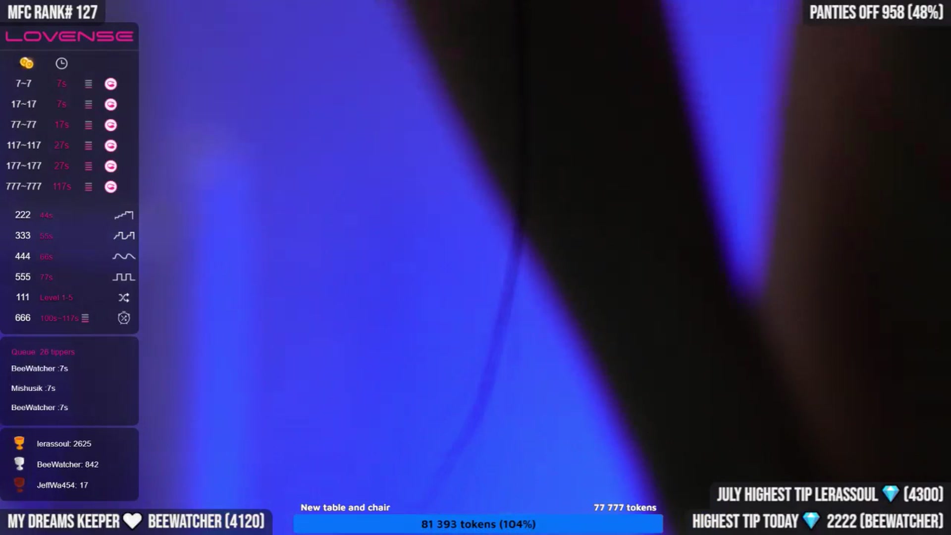 Gallery image thumbnail from TighttAss's myfreecams stream on, 07/16/2023, 05:42 image 1 of 20