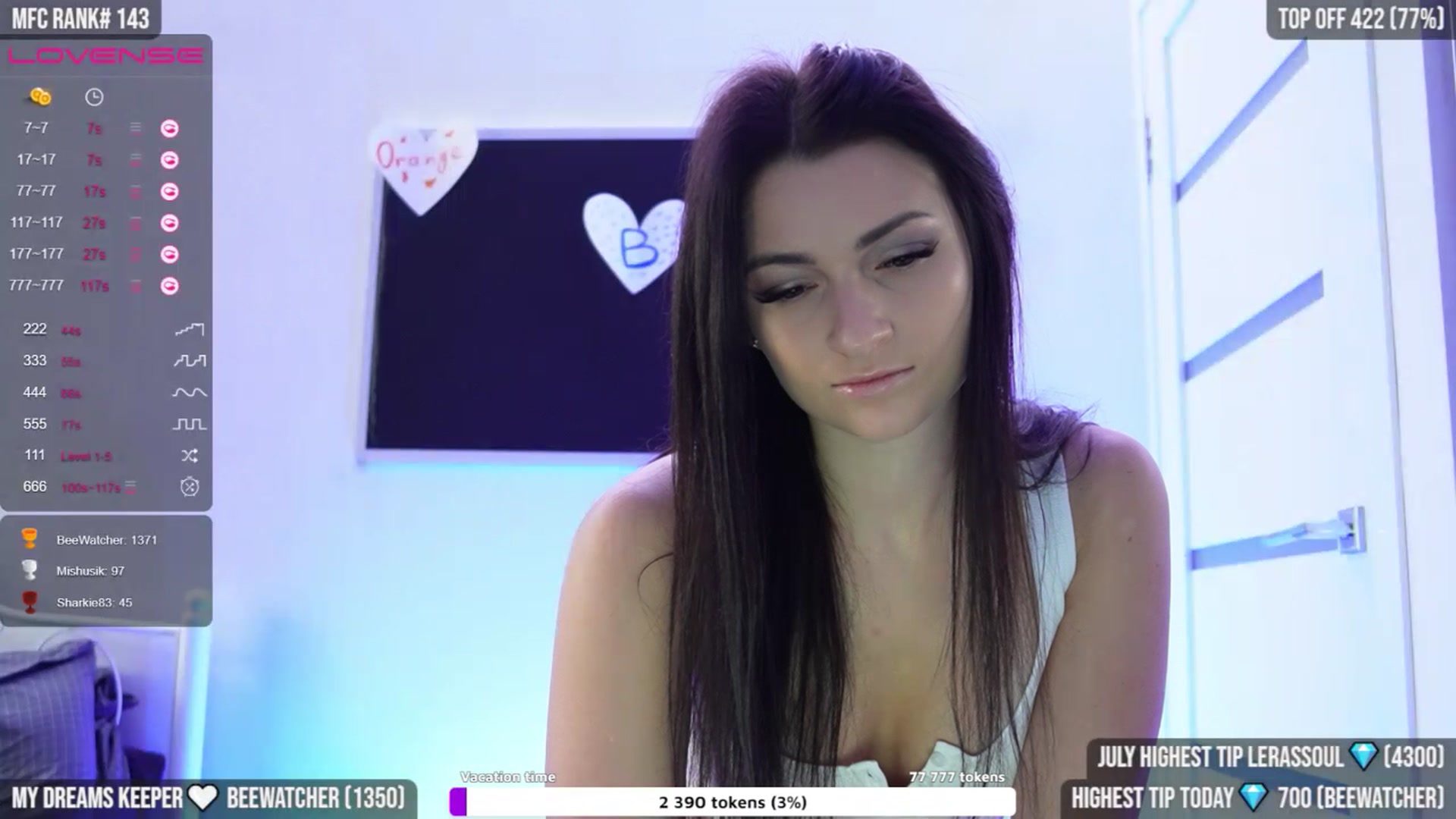Gallery image thumbnail from TighttAss's myfreecams stream on, 07/18/2023, 04:59 image 13 of 20