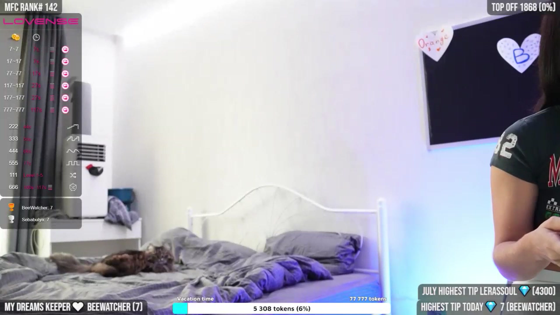 Gallery image thumbnail from TighttAss's myfreecams stream on, 07/19/2023, 04:05 image 3 of 20