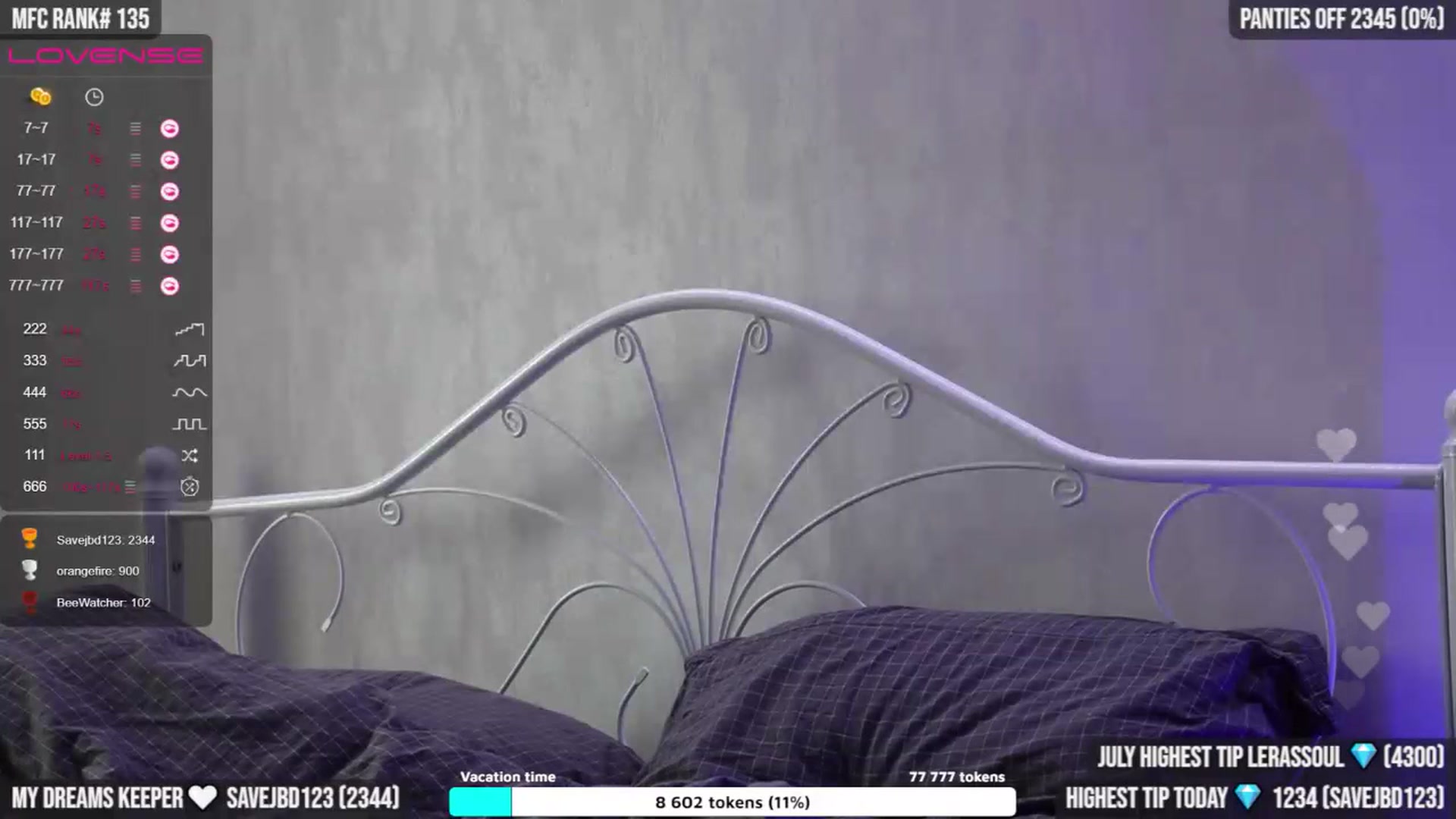 Gallery image thumbnail from TighttAss's myfreecams stream on, 07/19/2023, 04:05 image 11 of 20