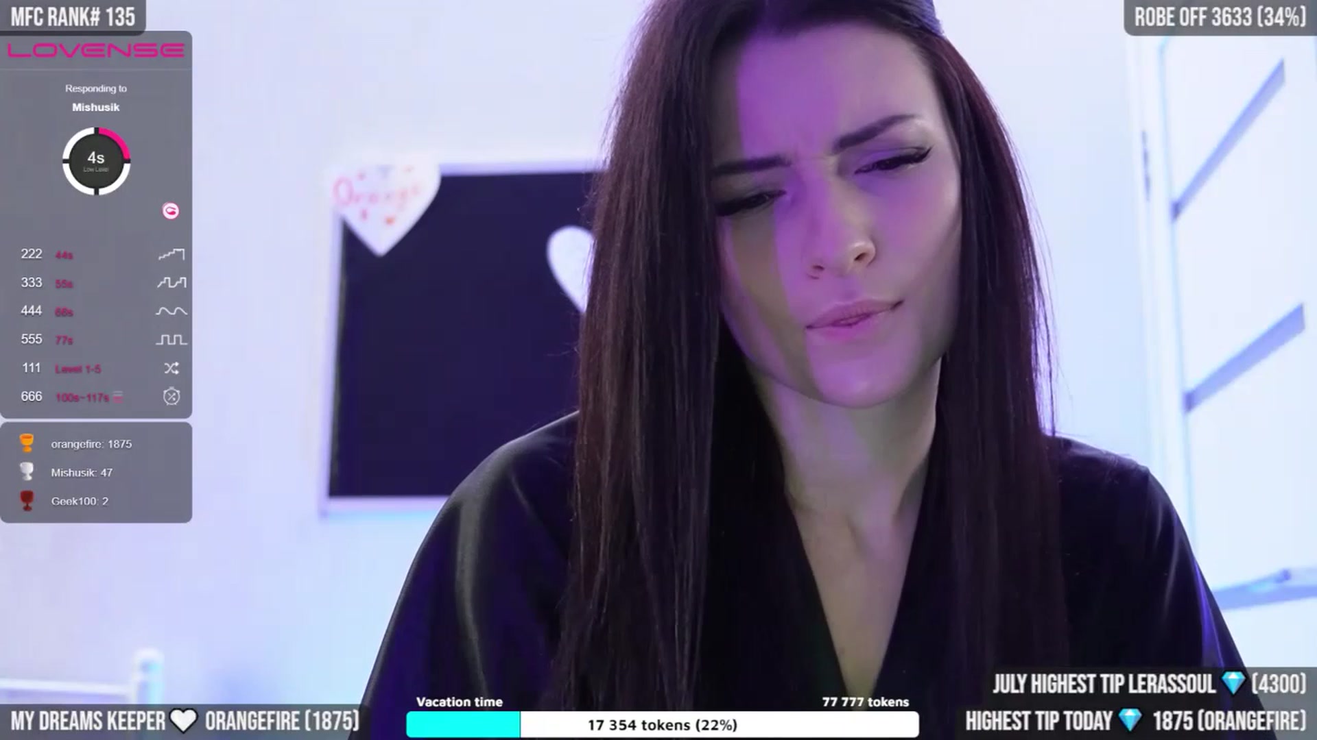 Gallery image thumbnail from TighttAss's myfreecams stream on, 07/21/2023, 04:23 image 11 of 20