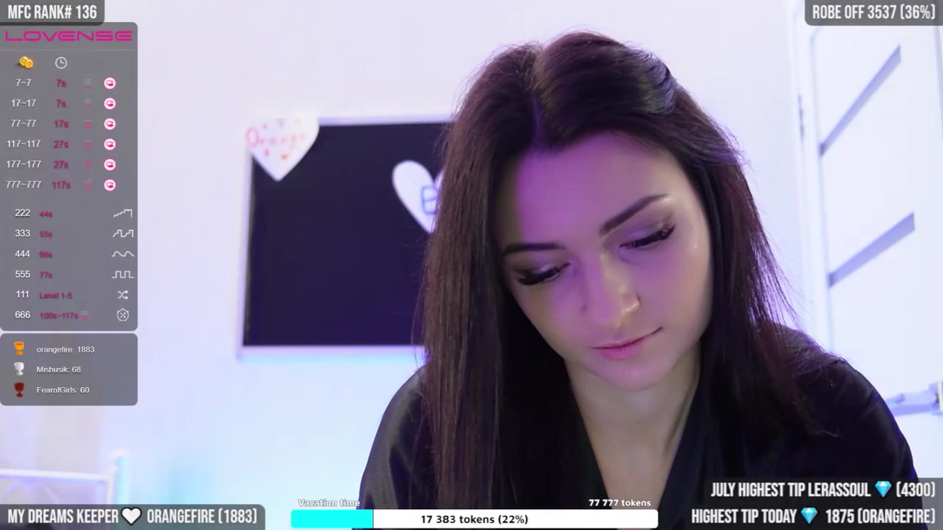 Gallery image thumbnail from TighttAss's myfreecams stream on, 07/21/2023, 05:17 image 18 of 20