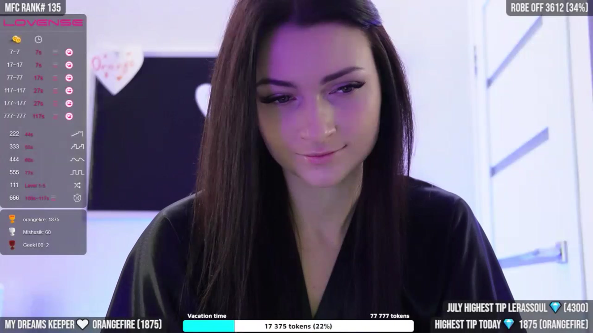 Gallery image thumbnail from TighttAss's myfreecams stream on, 07/21/2023, 05:17 image 4 of 20