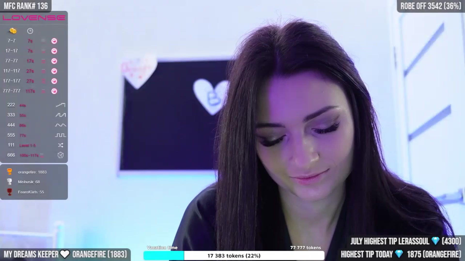 Gallery image thumbnail from TighttAss's myfreecams stream on, 07/21/2023, 05:17 image 17 of 20
