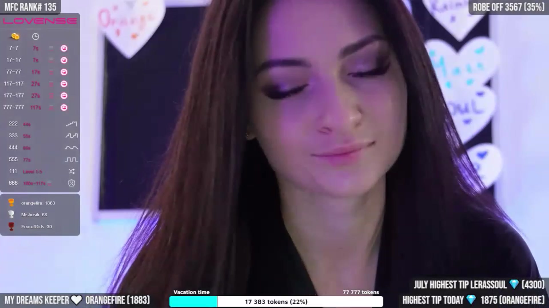 Gallery image thumbnail from TighttAss's myfreecams stream on, 07/21/2023, 05:17 image 12 of 20