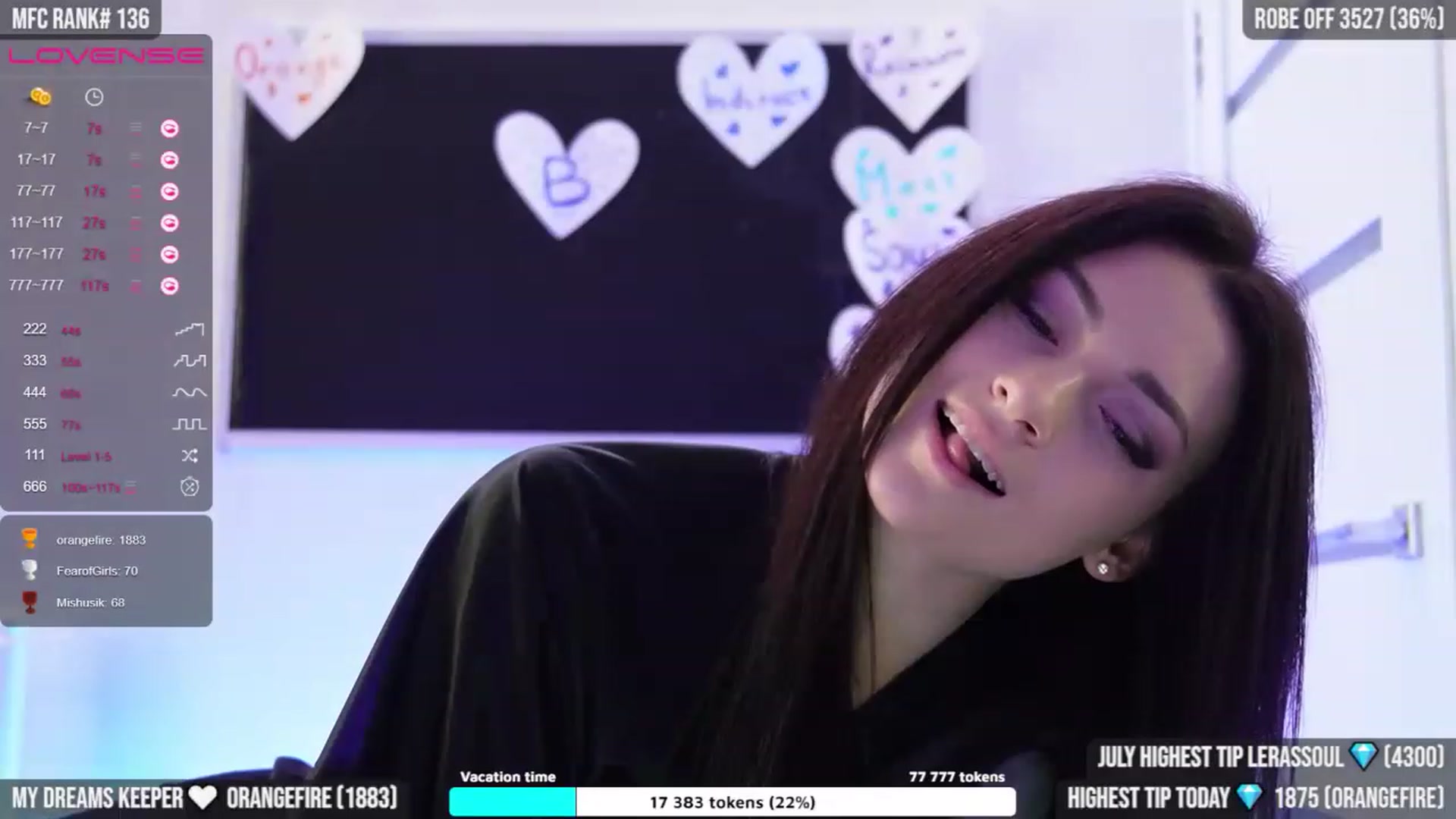 Gallery image thumbnail from TighttAss's myfreecams stream on, 07/21/2023, 05:35 image 18 of 20