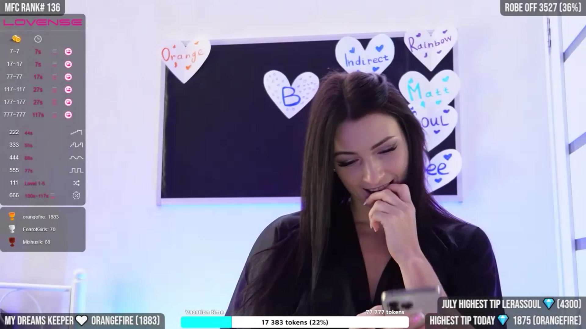 Gallery image thumbnail from TighttAss's myfreecams stream on, 07/21/2023, 05:35 image 9 of 20
