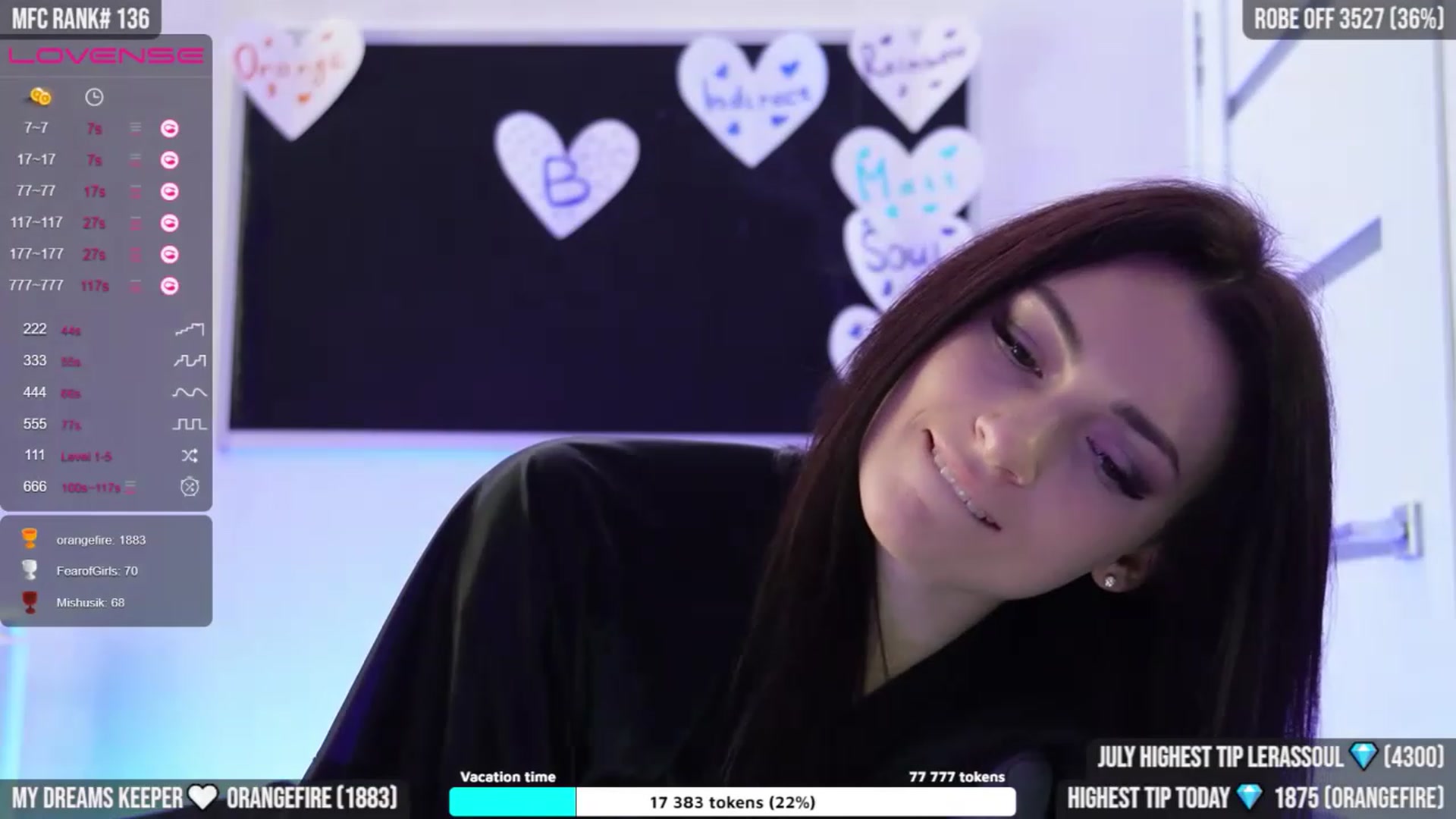 Gallery image thumbnail from TighttAss's myfreecams stream on, 07/21/2023, 05:35 image 17 of 20