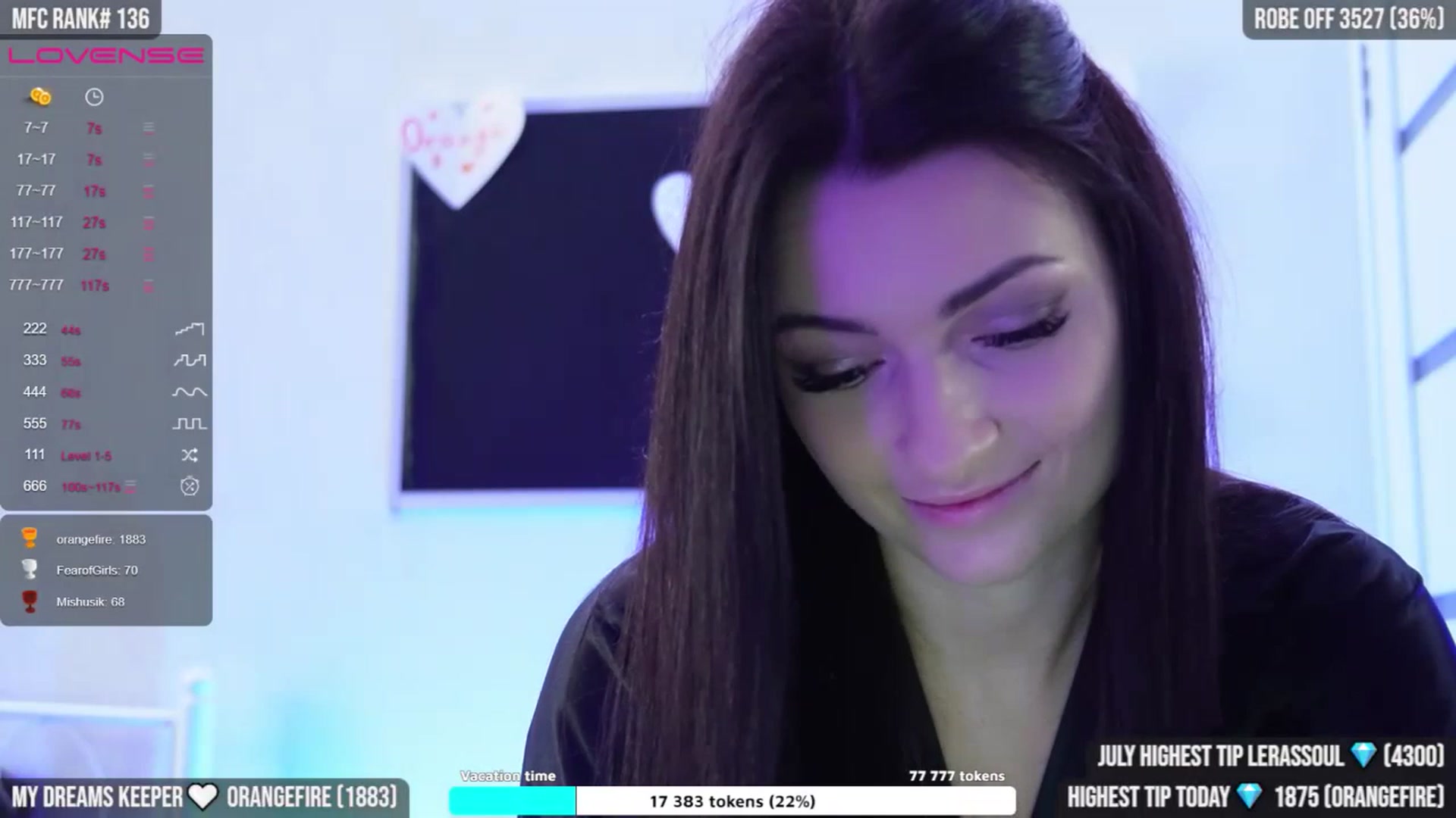 Gallery image thumbnail from TighttAss's myfreecams stream on, 07/21/2023, 05:35 image 4 of 20