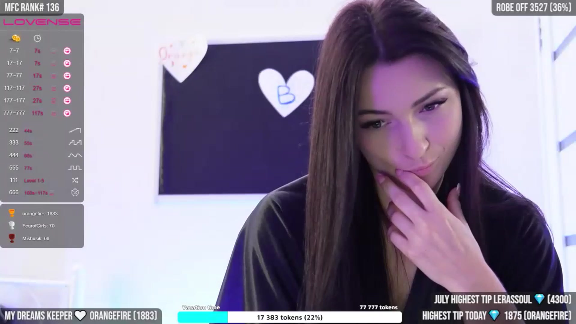 Gallery image thumbnail from TighttAss's myfreecams stream on, 07/21/2023, 05:35 image 11 of 20