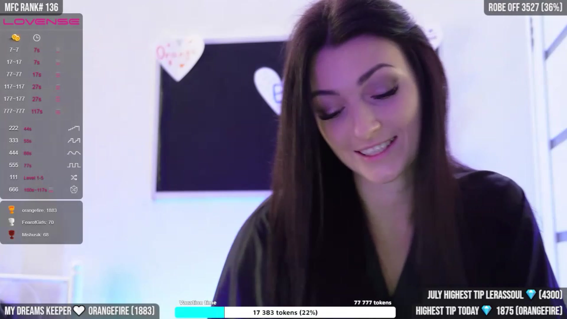Gallery image thumbnail from TighttAss's myfreecams stream on, 07/21/2023, 05:35 image 2 of 20
