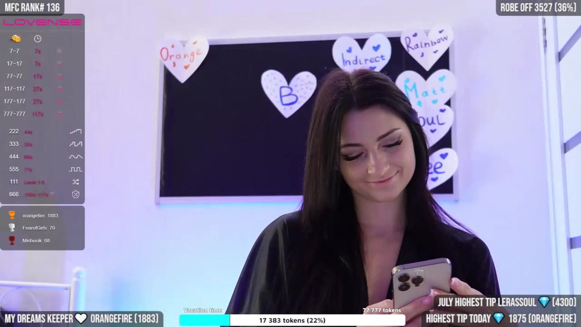 Gallery image thumbnail from TighttAss's myfreecams stream on, 07/21/2023, 05:35 image 8 of 20