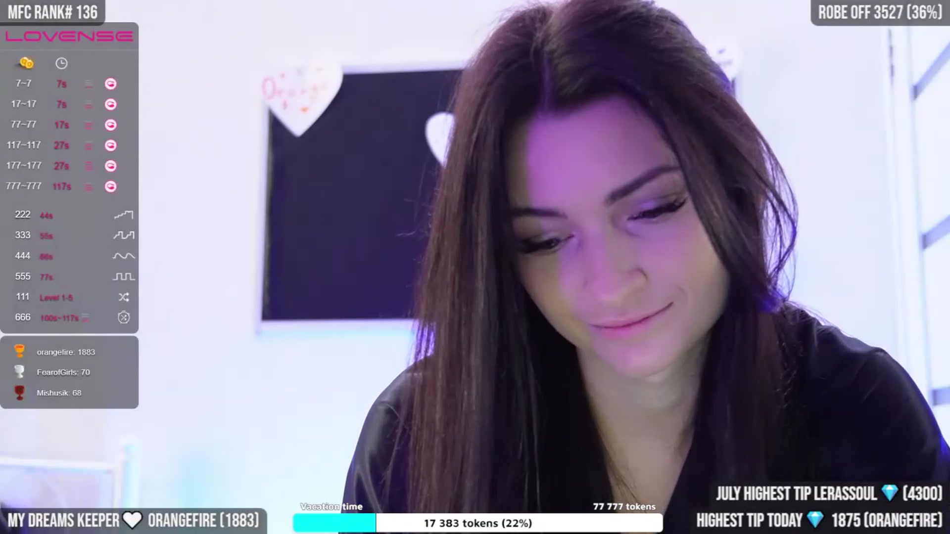 Gallery image thumbnail from TighttAss's myfreecams stream on, 07/21/2023, 05:35 image 13 of 20