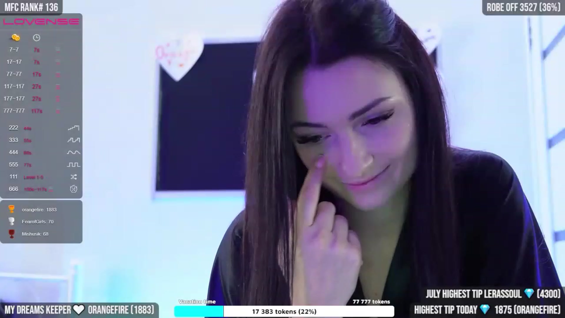 Gallery image thumbnail from TighttAss's myfreecams stream on, 07/21/2023, 05:35 image 3 of 20