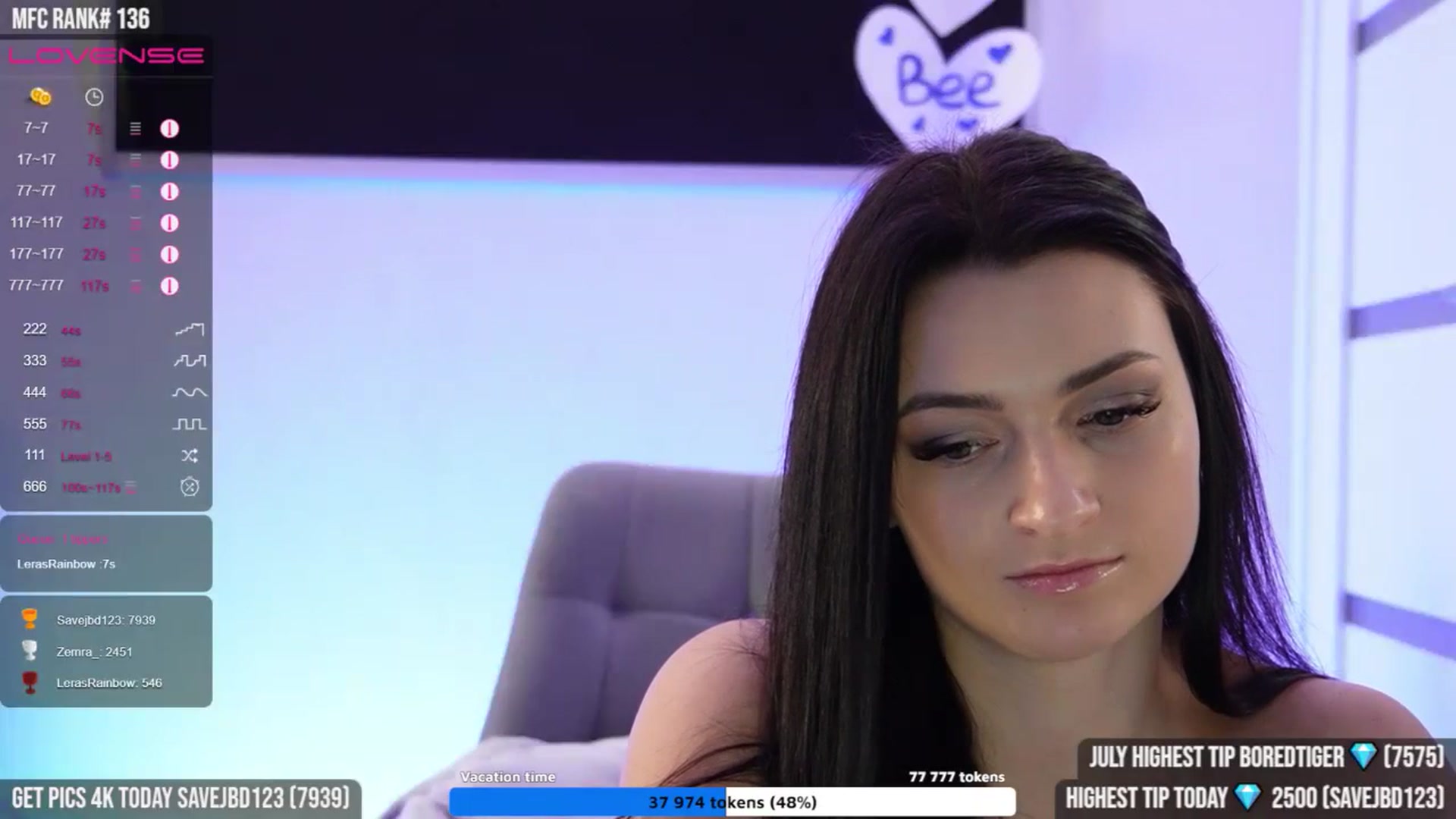 Gallery image thumbnail from TighttAss's myfreecams stream on, 07/25/2023, 05:46 image 19 of 20