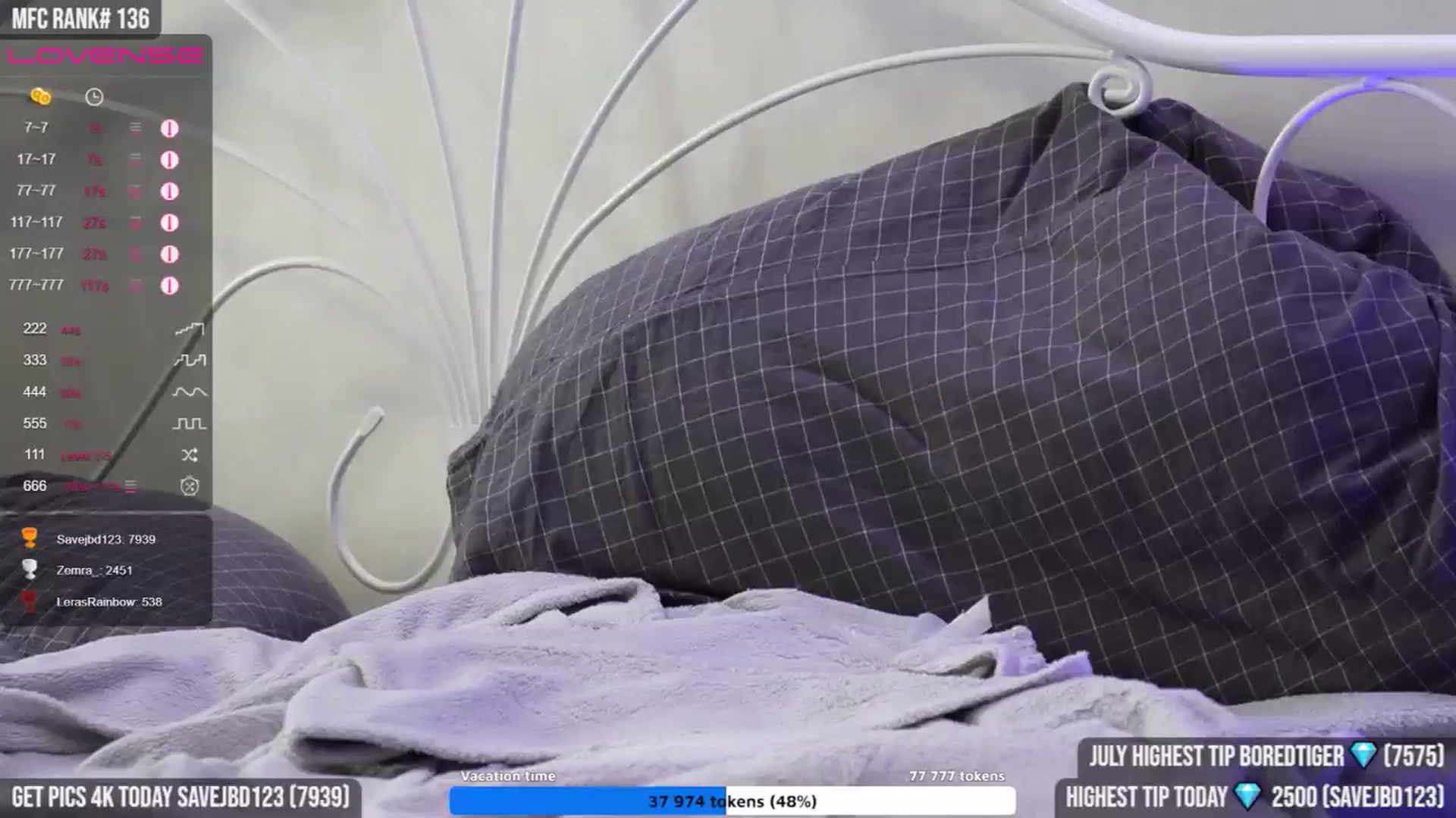 Gallery image thumbnail from TighttAss's myfreecams stream on, 07/25/2023, 05:46 image 3 of 20