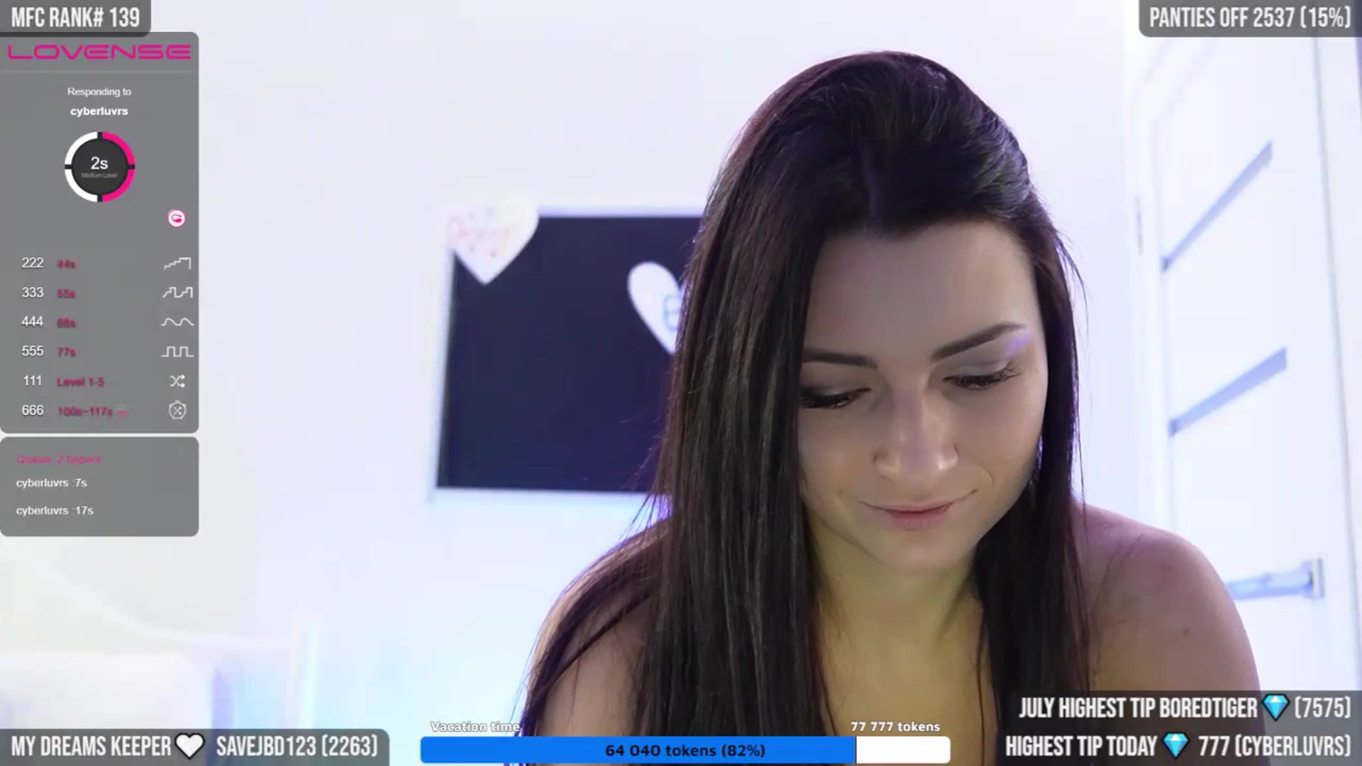 Gallery image thumbnail from TighttAss's myfreecams stream on, 08/01/2023, 04:56 image 12 of 20