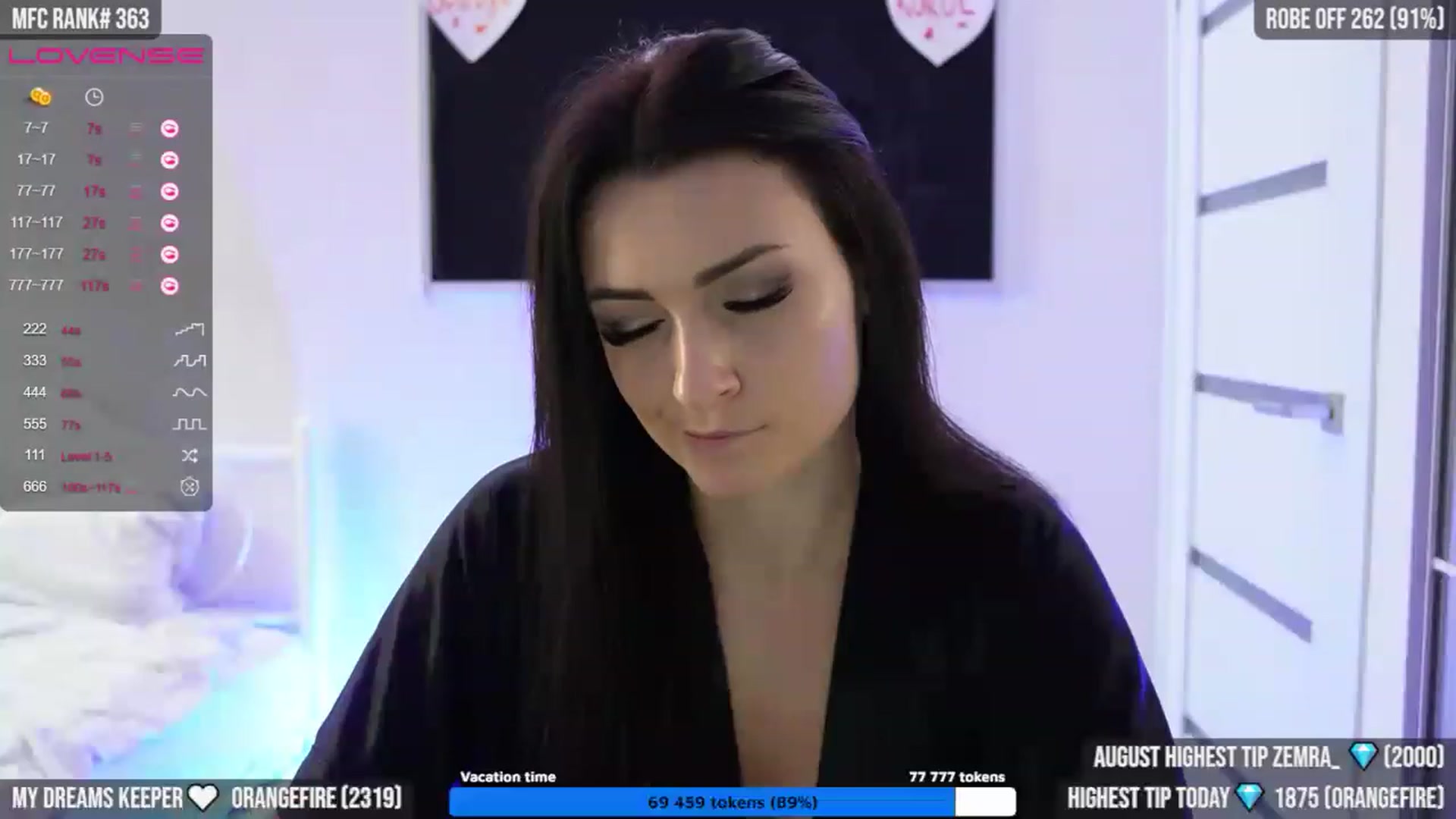 Gallery image thumbnail from TighttAss's myfreecams stream on, 08/03/2023, 04:27 image 16 of 20