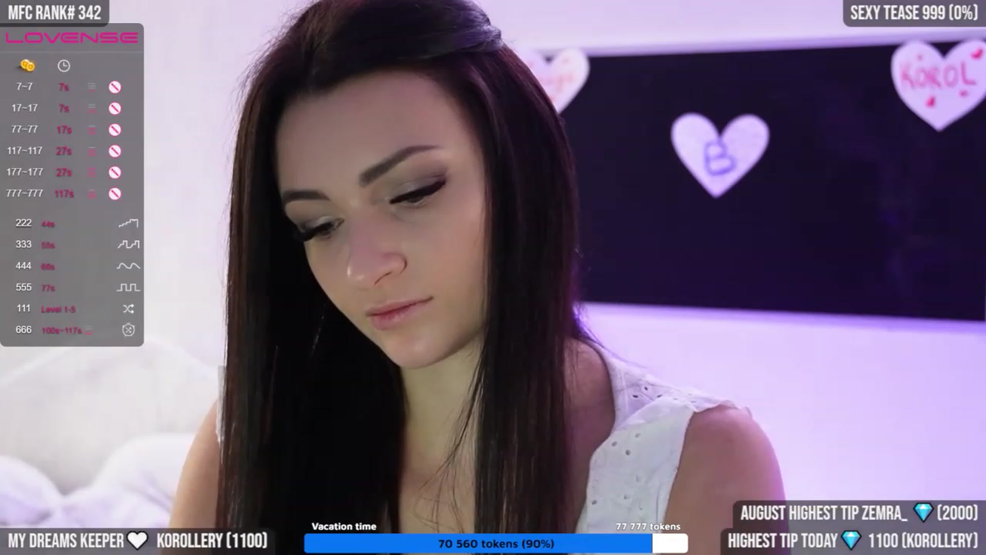 Gallery image thumbnail from TighttAss's myfreecams stream on, 08/04/2023, 05:12 image 18 of 20