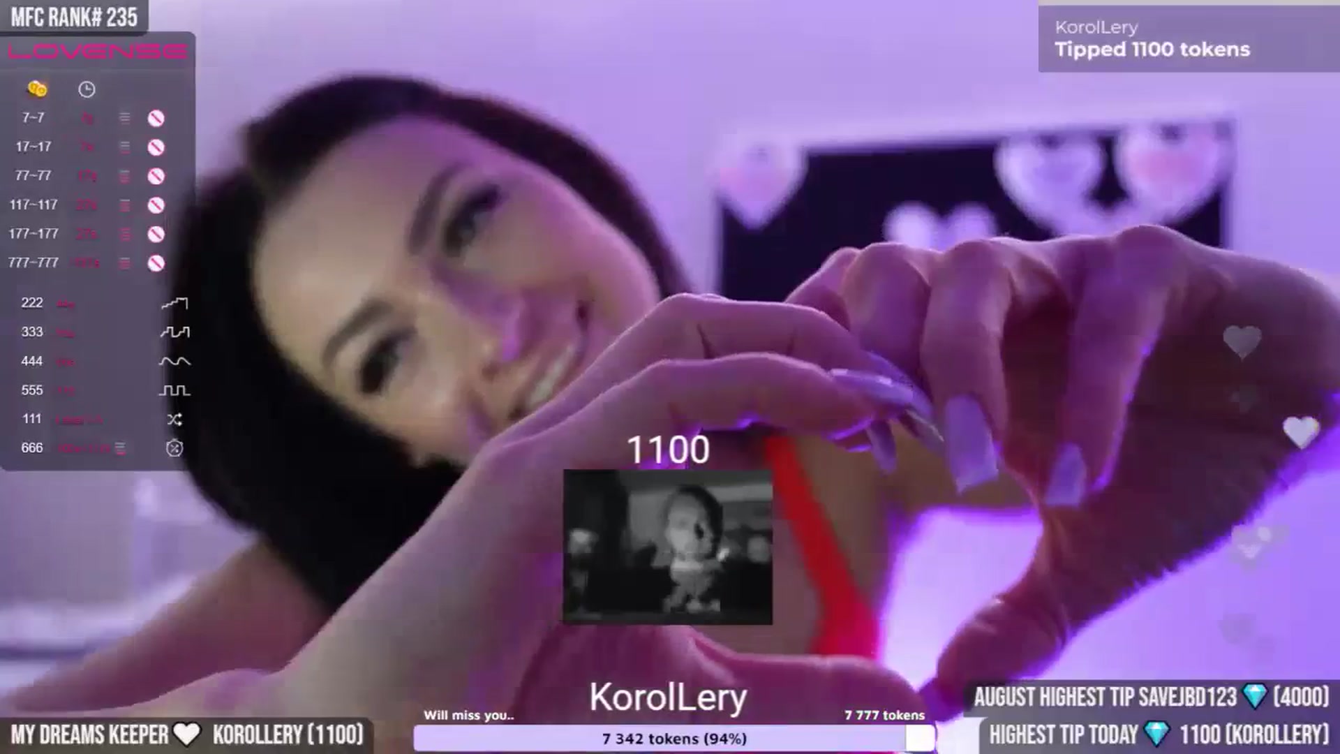 Gallery image thumbnail from TighttAss's myfreecams stream on, 08/12/2023, 03:44 image 17 of 20