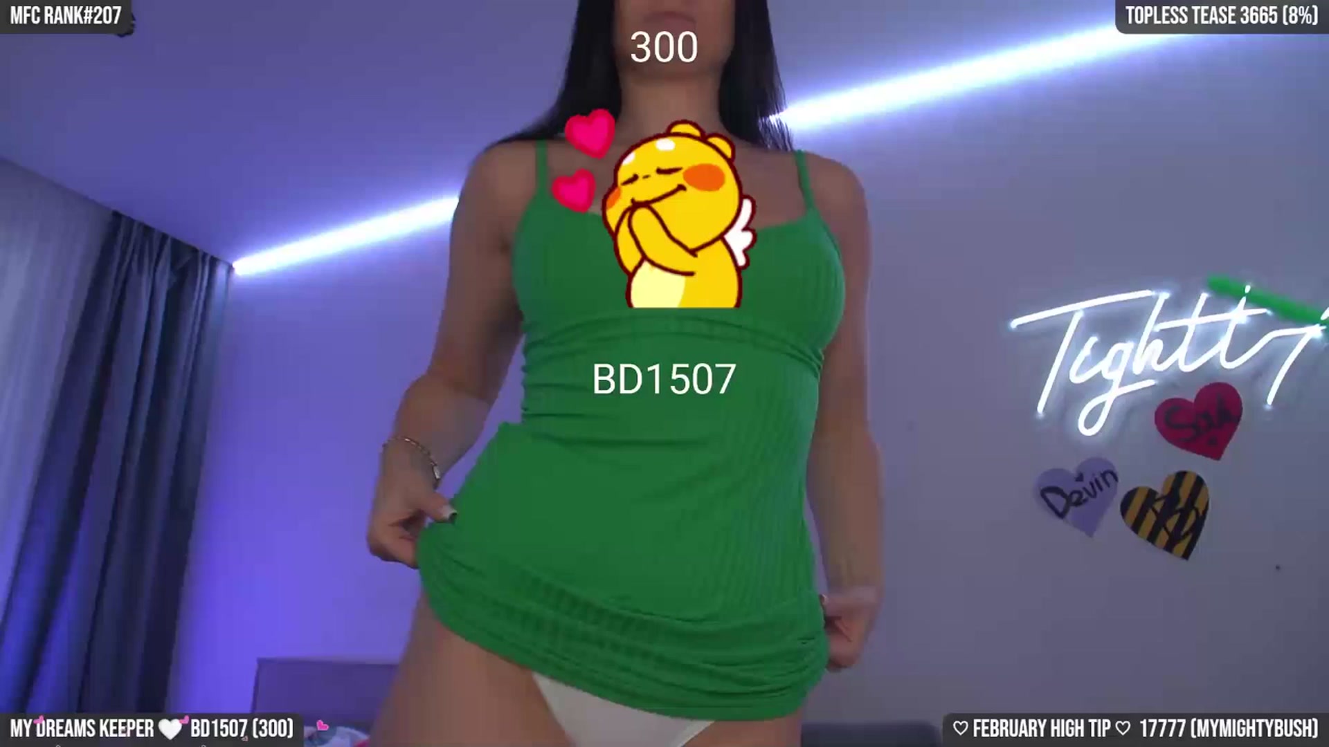Gallery image thumbnail from TighttAss's myfreecams stream on, 02/27/2025, 04:10 image 9 of 20