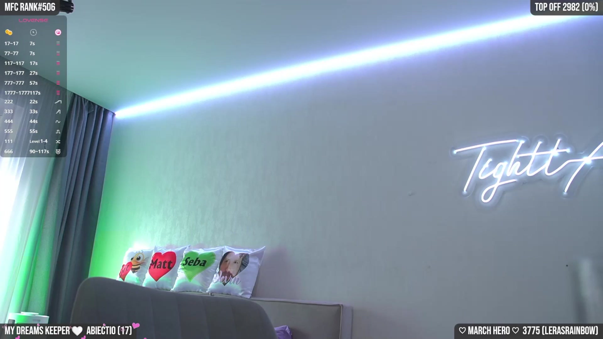 Gallery image thumbnail from TighttAss's myfreecams stream on, 03/04/2025, 04:45 image 4 of 20