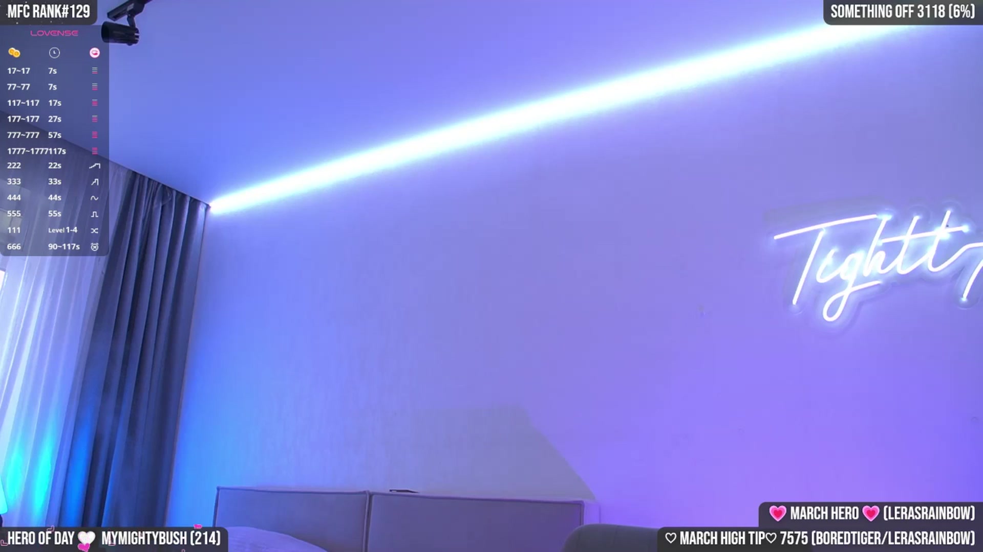 Gallery image thumbnail from TighttAss's myfreecams stream on, 03/11/2025, 04:33 image 3 of 20
