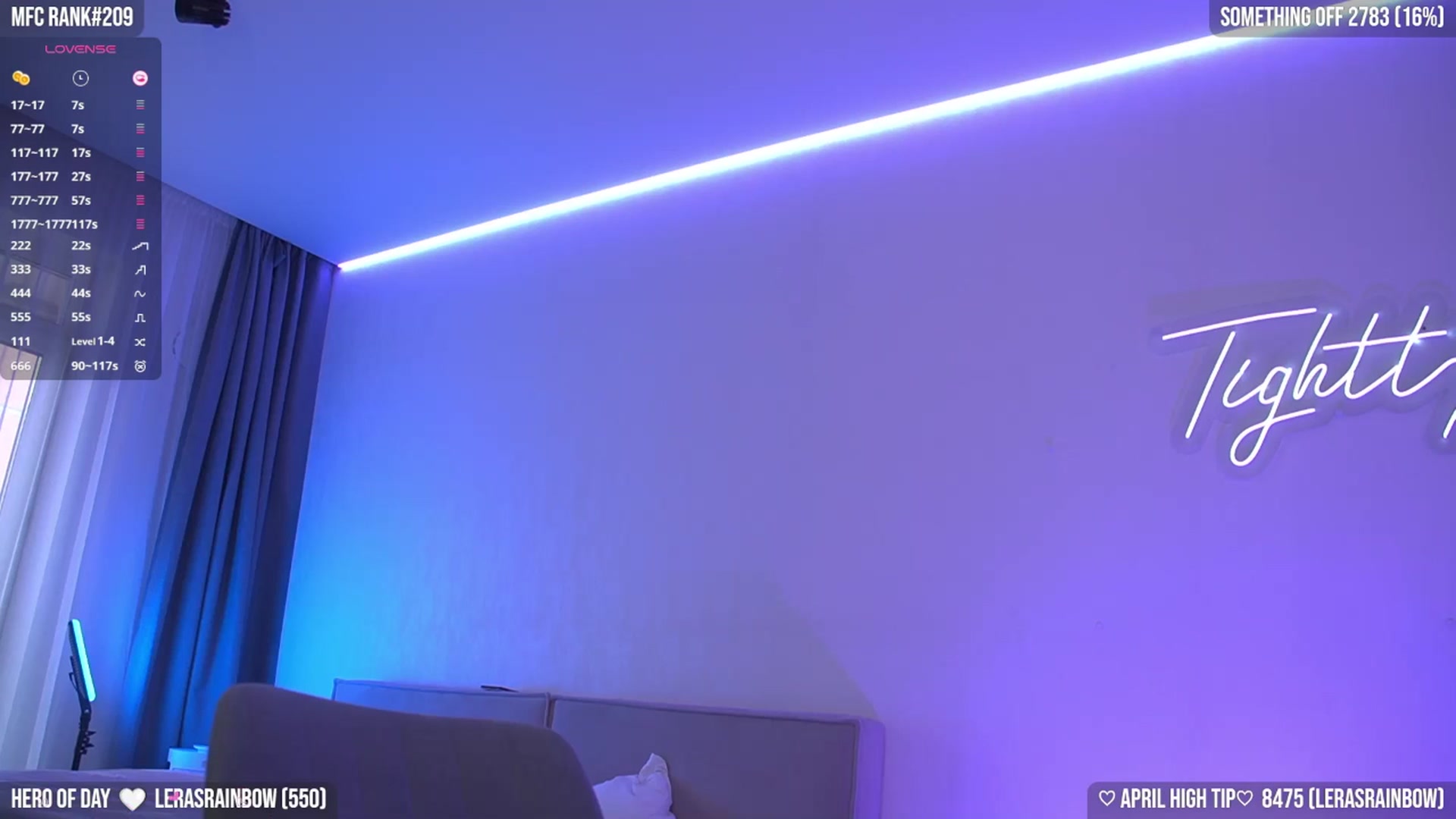 Gallery image thumbnail from TighttAss's myfreecams stream on, 04/05/2025, 04:51 image 18 of 20
