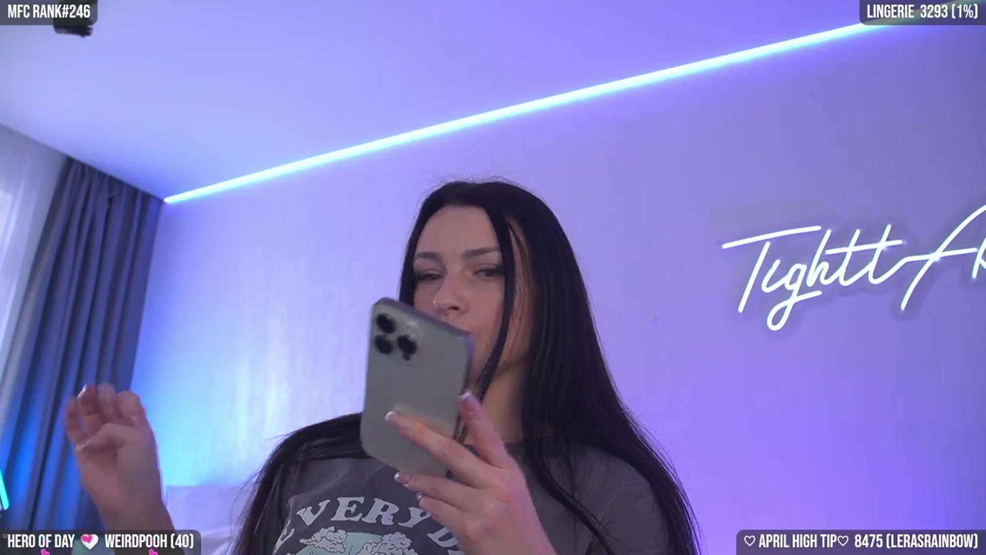 Gallery image thumbnail from TighttAss's myfreecams stream on, 04/12/2025, 04:50 image 11 of 20