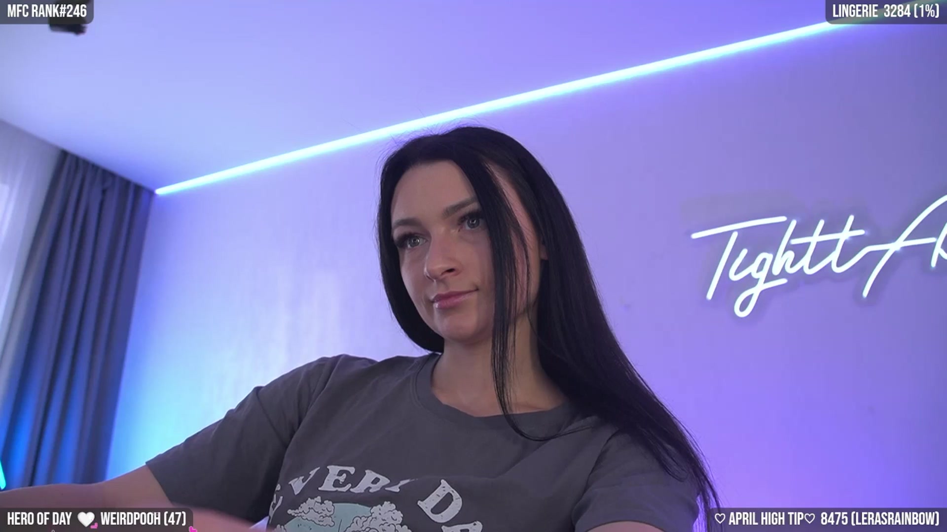 Gallery image thumbnail from TighttAss's myfreecams stream on, 04/12/2025, 04:50 image 16 of 20