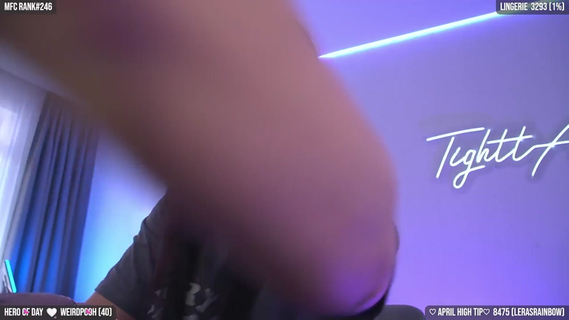 Gallery image thumbnail from TighttAss's myfreecams stream on, 04/12/2025, 04:50 image 10 of 20