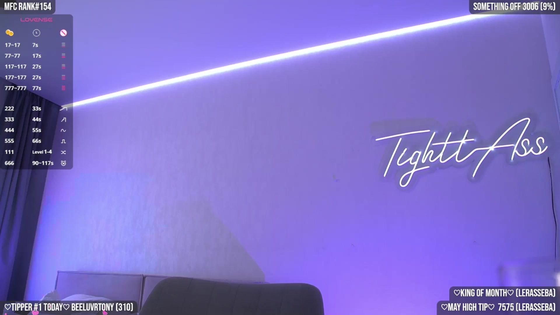 Gallery image thumbnail from TighttAss's myfreecams stream on, 05/19/2025, 03:53 image 15 of 20