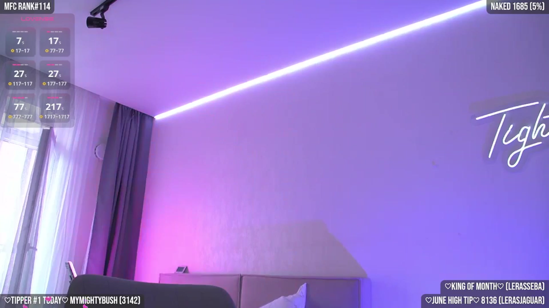 Gallery image thumbnail from TighttAss's myfreecams stream on, 06/30/2025, 05:31 image 3 of 20