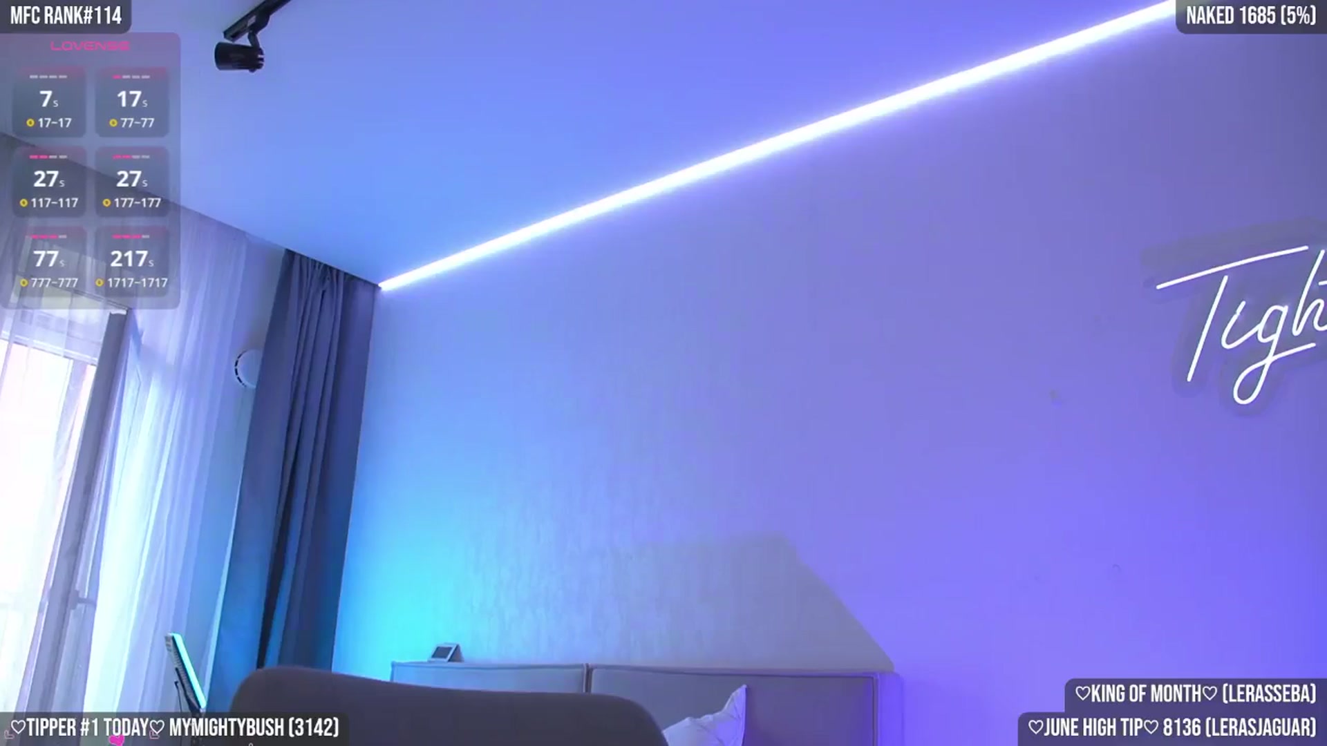 Gallery image thumbnail from TighttAss's myfreecams stream on, 06/30/2025, 05:31 image 7 of 20