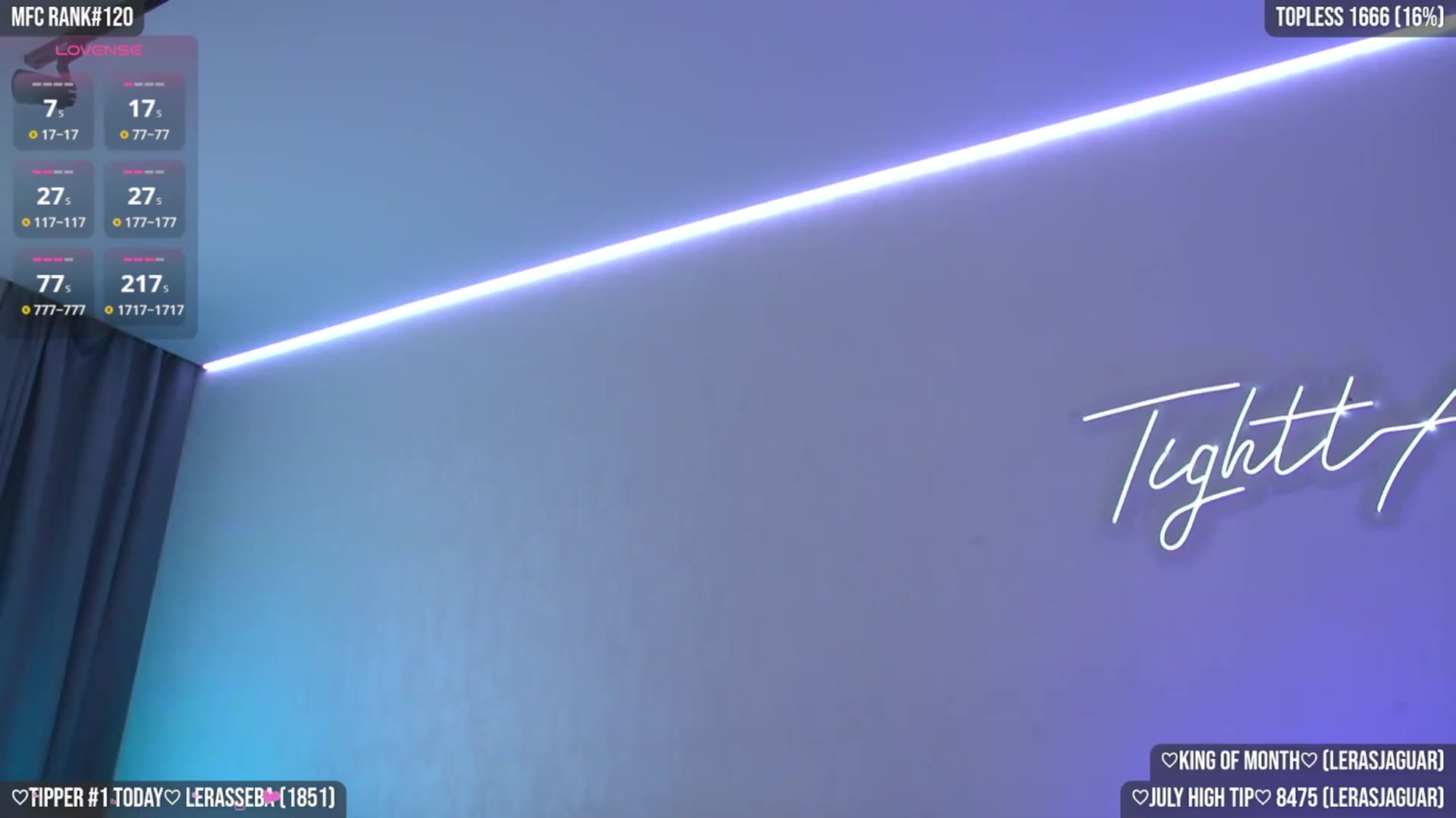 Gallery image thumbnail from TighttAss's myfreecams stream on, 07/17/2025, 05:10 image 16 of 20