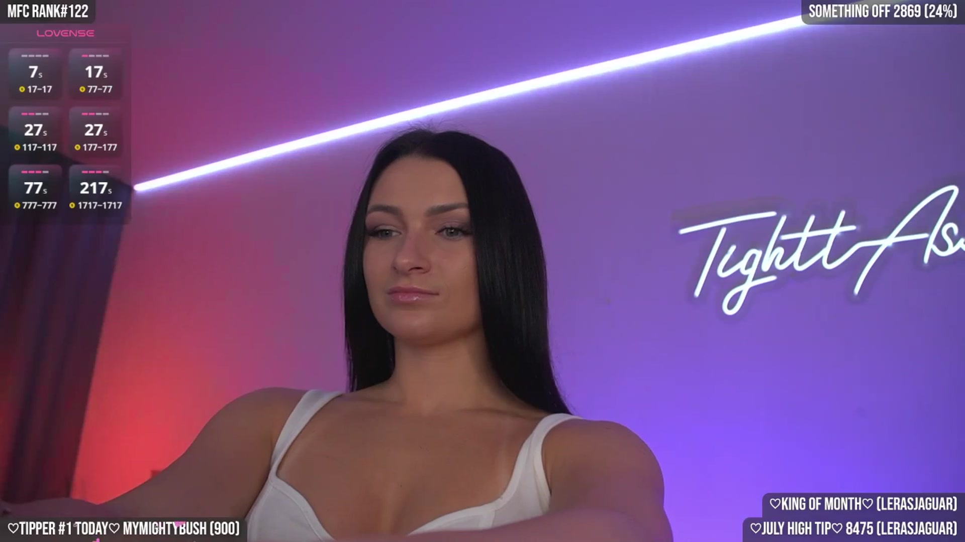 Gallery image thumbnail from TighttAss's myfreecams stream on, 07/19/2025, 04:30 image 4 of 20
