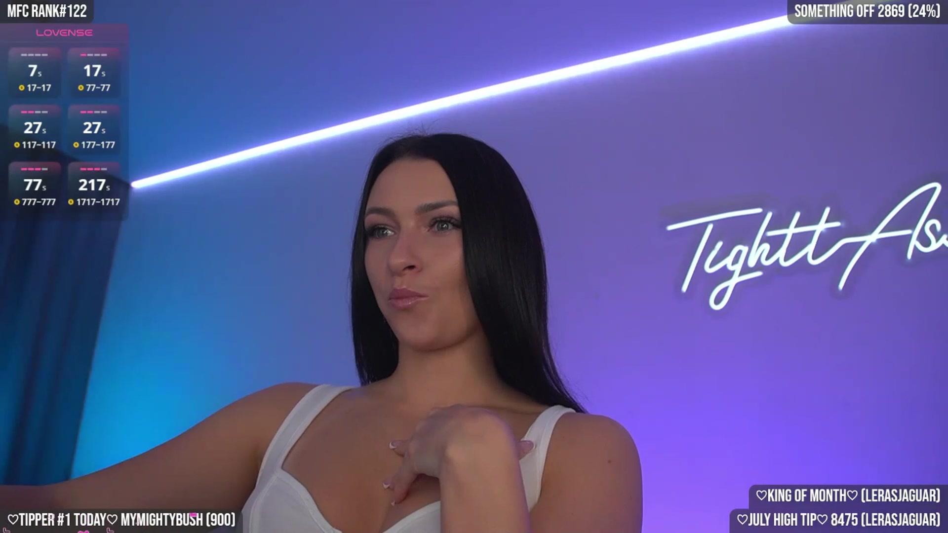 Gallery image thumbnail from TighttAss's myfreecams stream on, 07/19/2025, 04:30 image 6 of 20