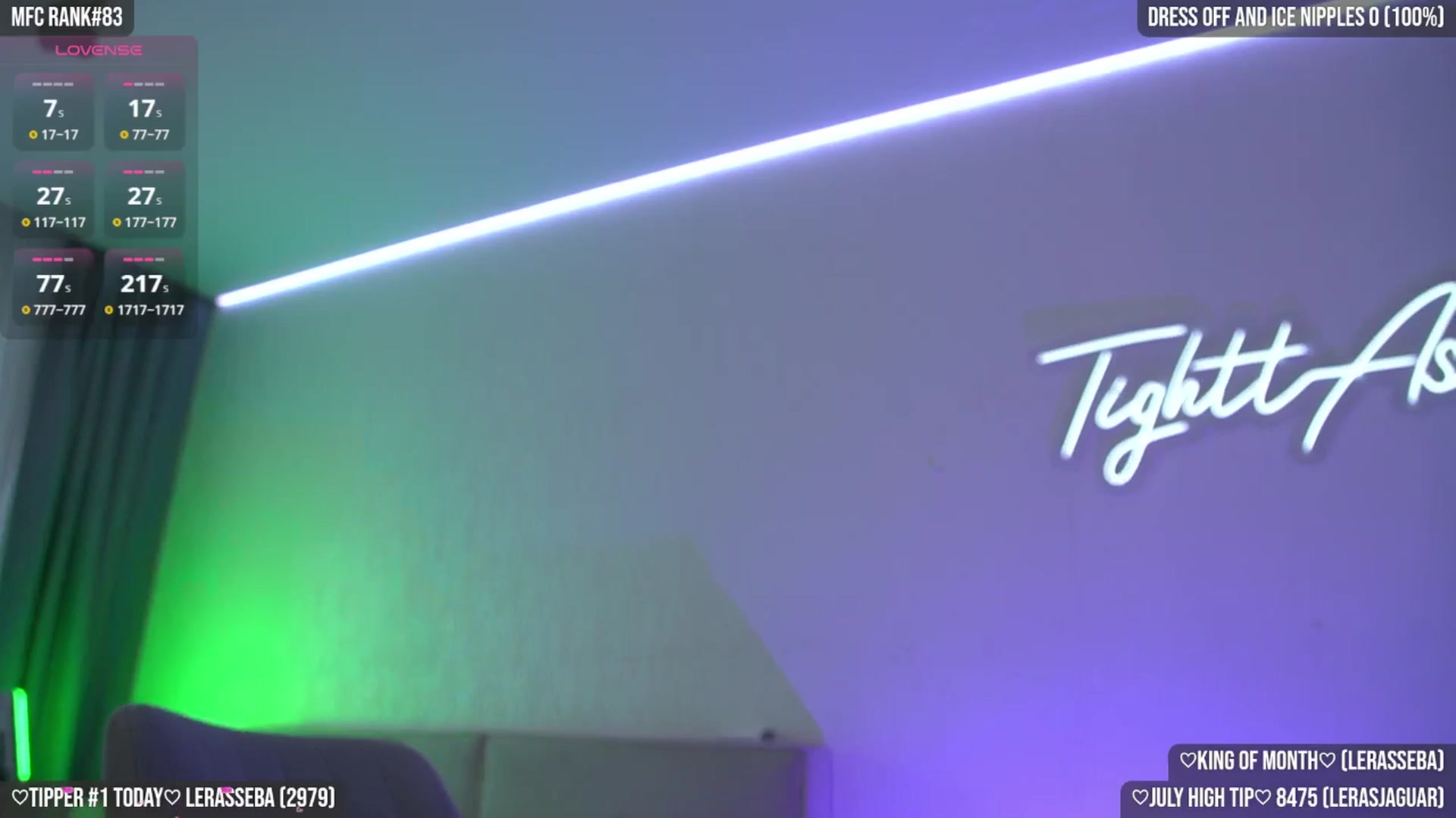 Gallery image thumbnail from TighttAss's myfreecams stream on, 07/27/2025, 05:17 image 11 of 20