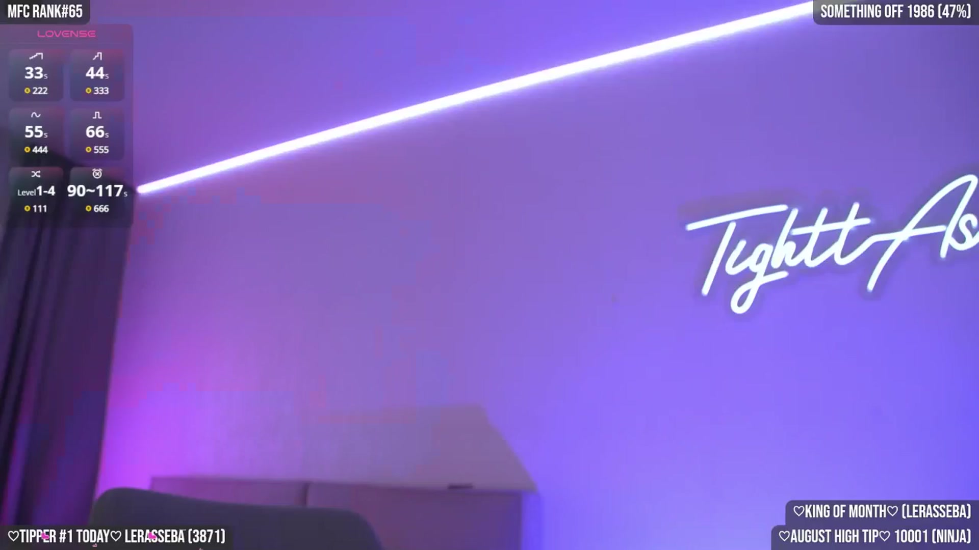 Gallery image thumbnail from TighttAss's myfreecams stream on, 08/10/2025, 05:43 image 6 of 20