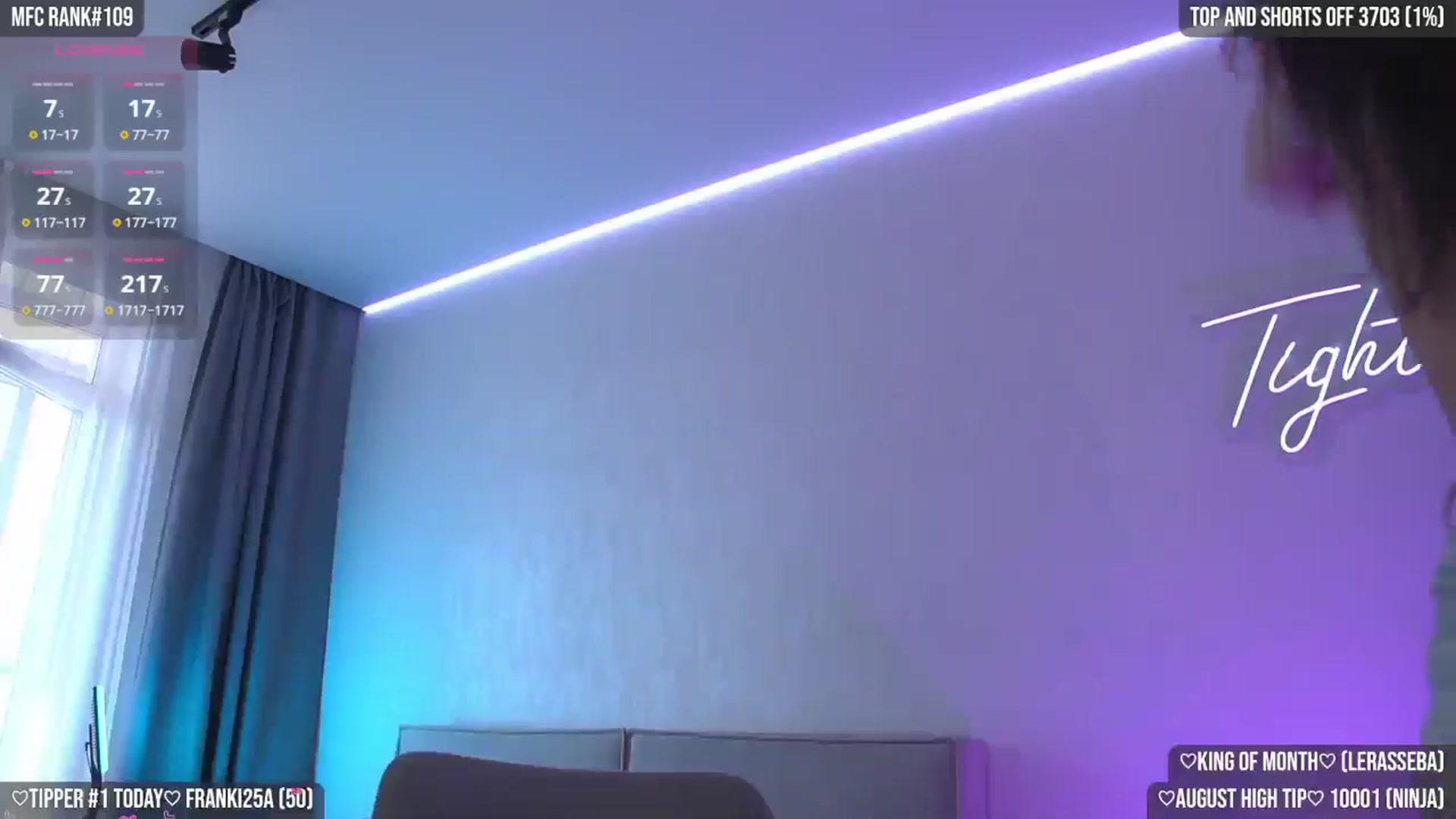 Gallery image thumbnail from TighttAss's myfreecams stream on, 08/22/2025, 05:13 image 5 of 20