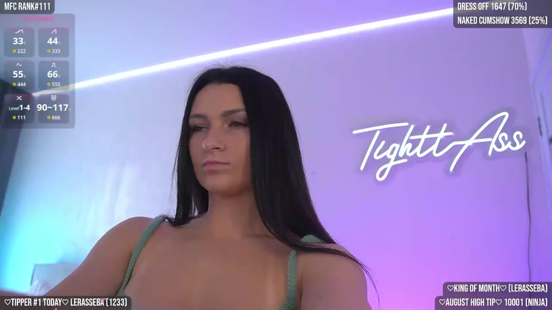 Gallery image thumbnail from TighttAss's myfreecams stream on, 08/30/2025, 05:05 image 14 of 20