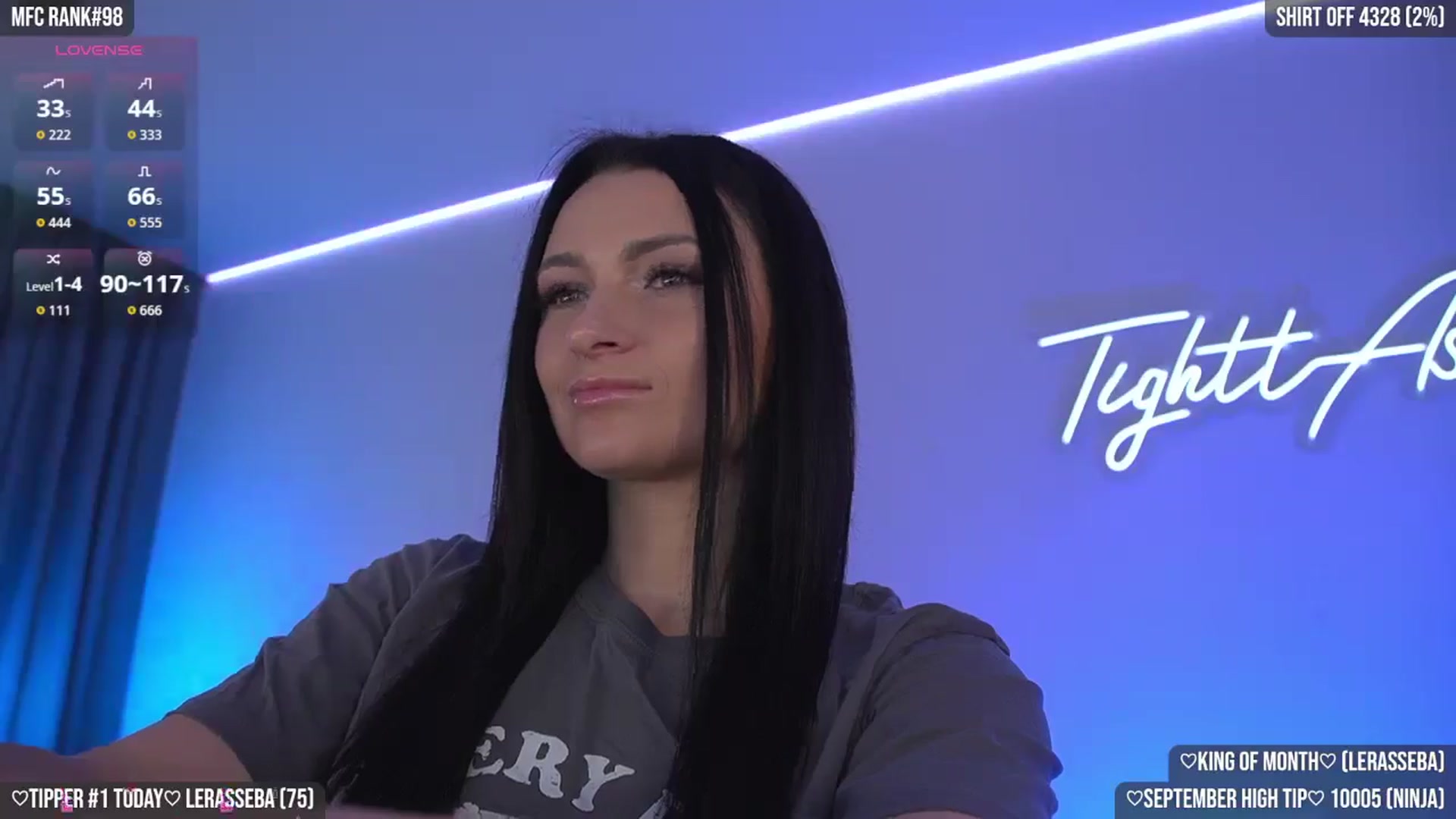Gallery image thumbnail from TighttAss's myfreecams stream on, 09/14/2025, 05:03 image 3 of 20