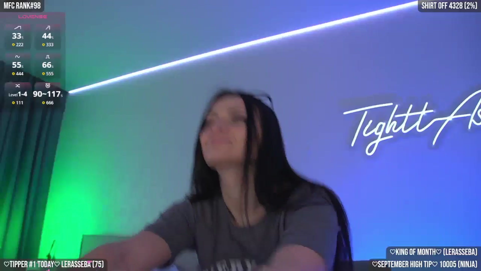Gallery image thumbnail from TighttAss's myfreecams stream on, 09/14/2025, 05:03 image 2 of 20