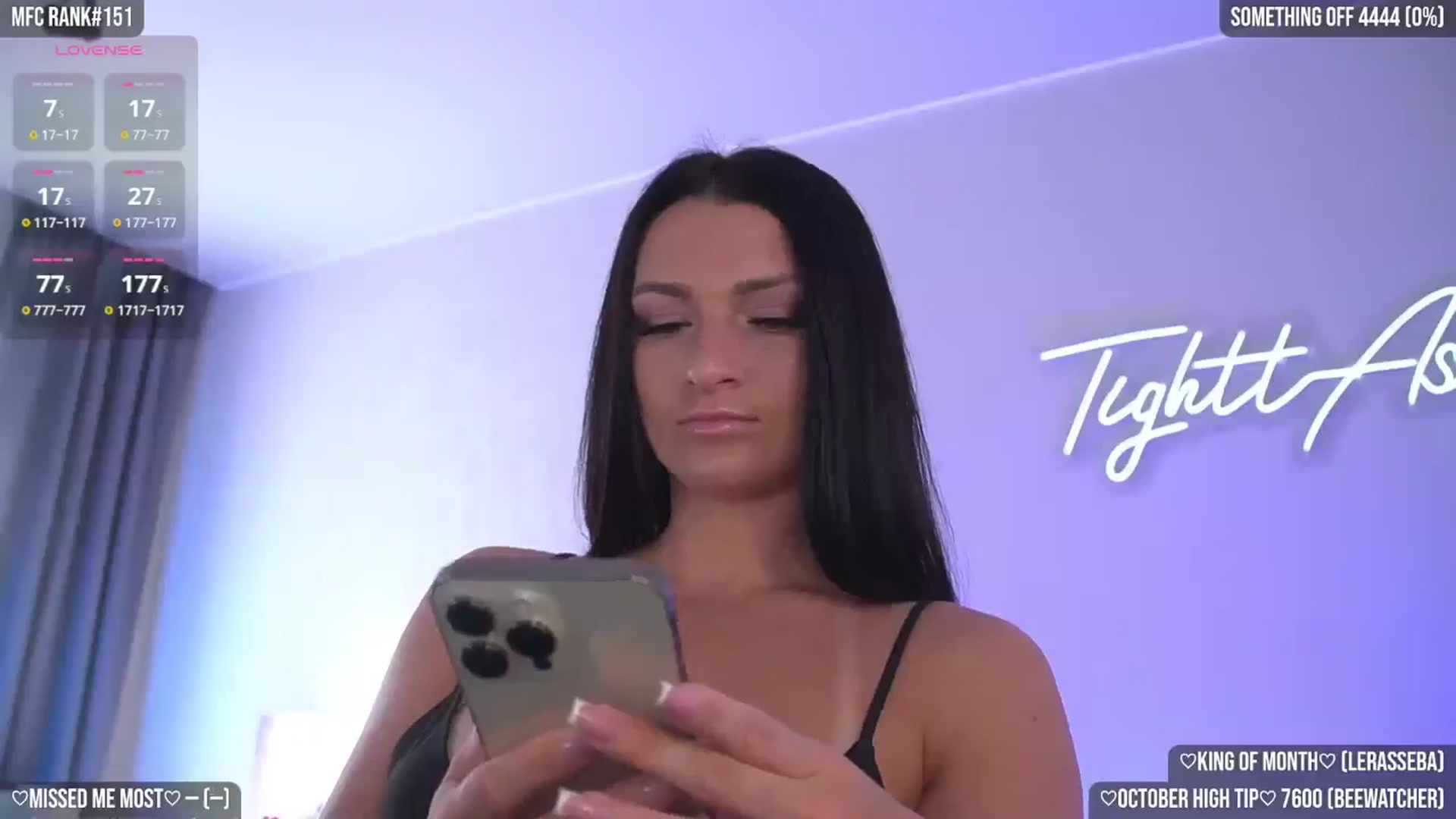 Gallery image thumbnail from TighttAss's myfreecams stream on, 10/17/2025, 04:31 image 3 of 20