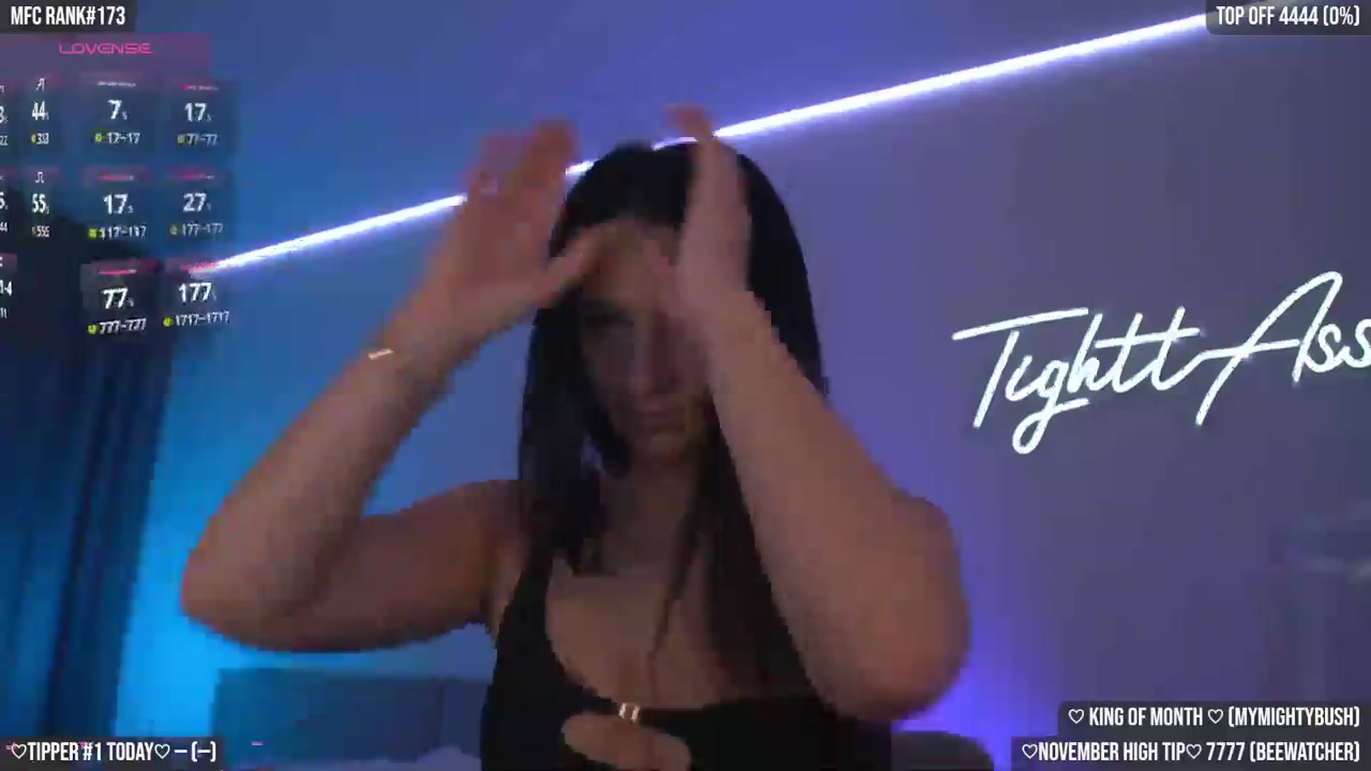 Gallery image thumbnail from TighttAss's myfreecams stream on, 11/15/2025, 04:30 image 2 of 20