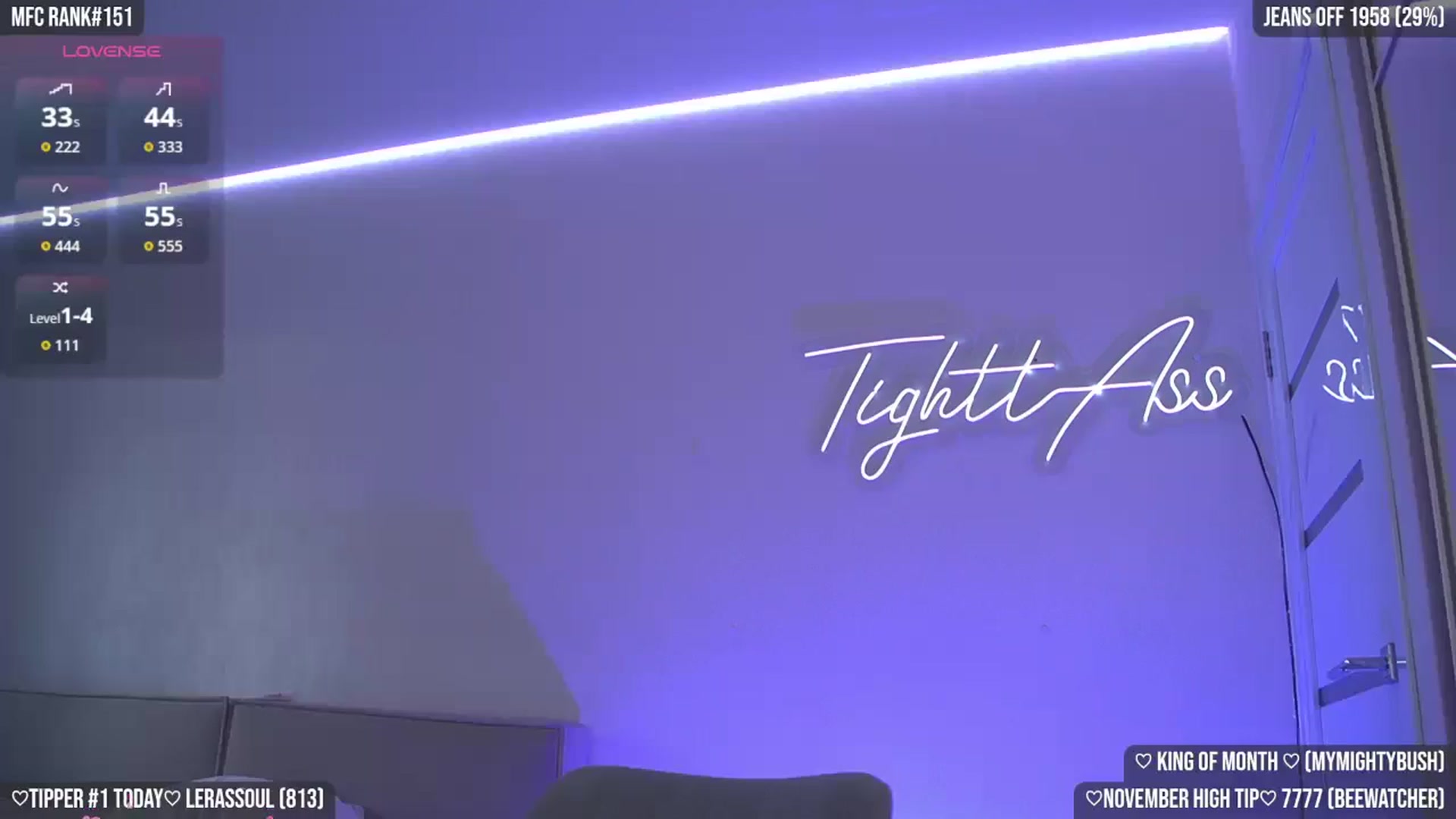 Gallery image thumbnail from TighttAss's myfreecams stream on, 11/17/2025, 04:35 image 16 of 20