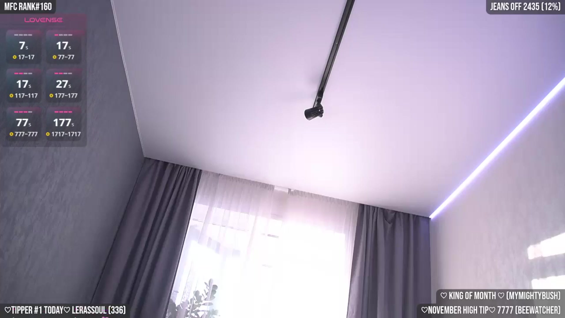 Gallery image thumbnail from TighttAss's myfreecams stream on, 11/17/2025, 04:35 image 9 of 20