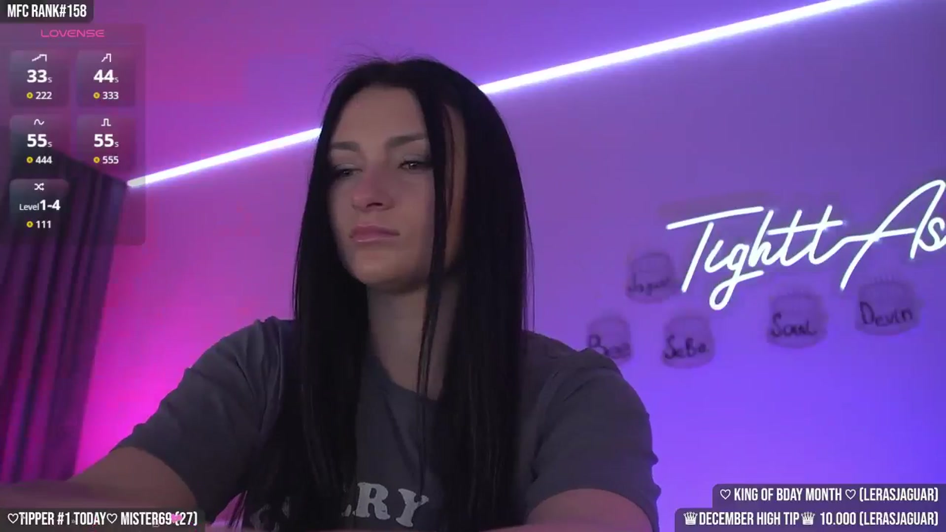 Gallery image thumbnail from TighttAss's myfreecams stream on, 12/14/2025, 04:45 image 3 of 20